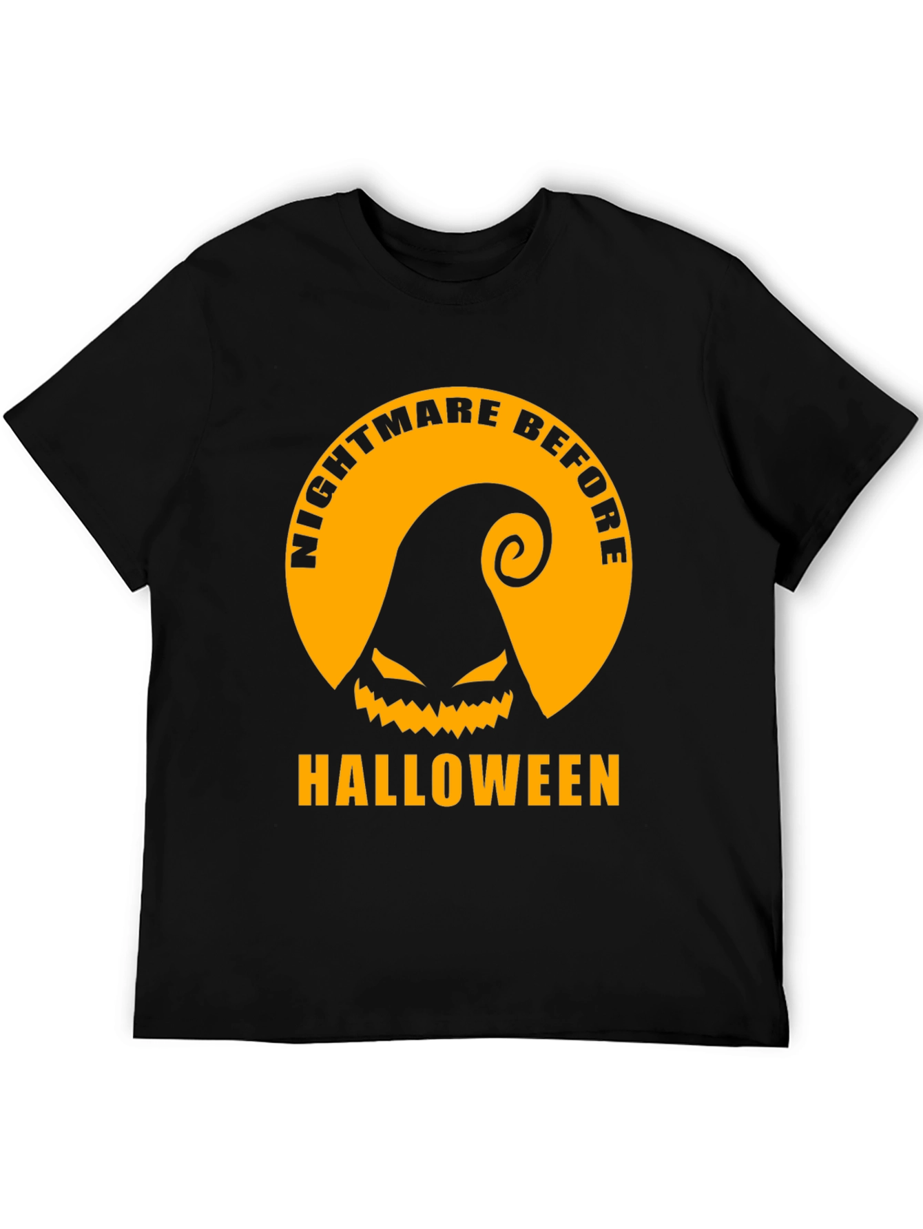 Nightmare Before Halloween Graphic Tee - Black