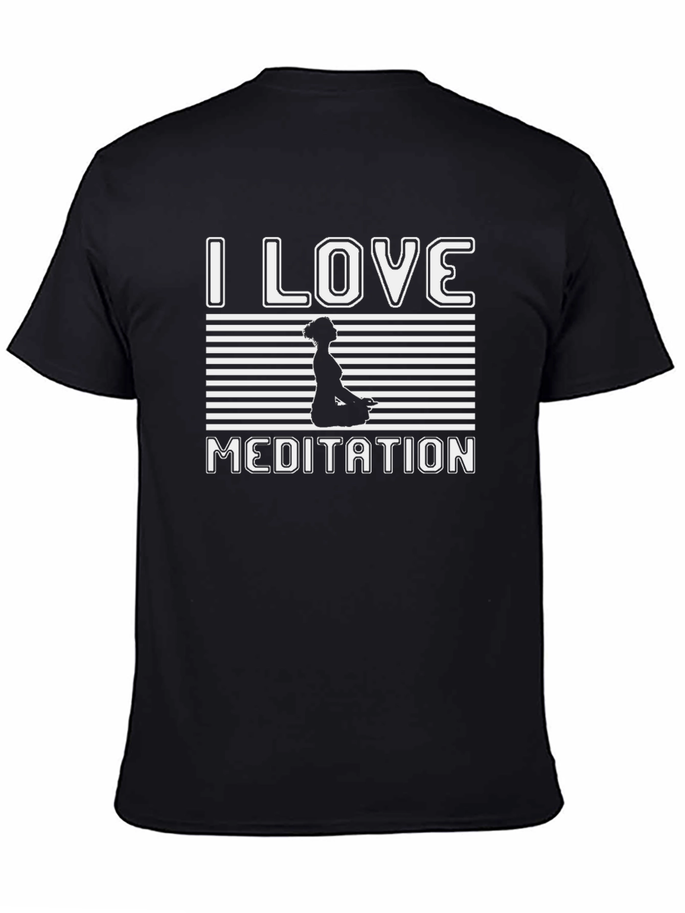 I Love Meditation Graphic T-Shirt