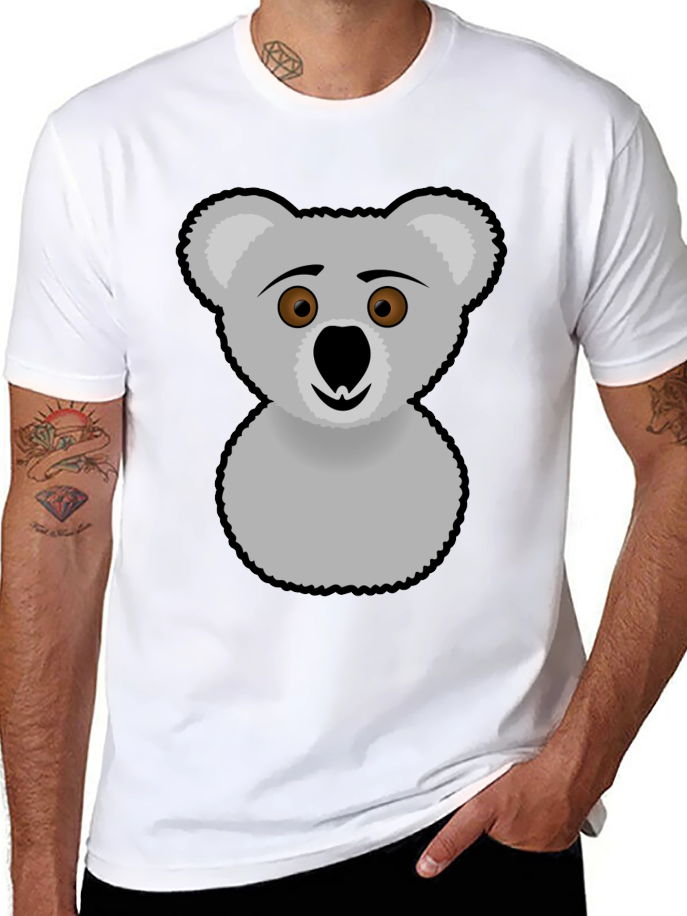 Koala Graphic Tee - Soft & Stylish
