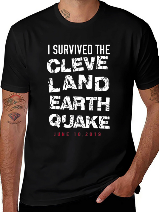 I Survived Cleveland Earthquake T-Shirt