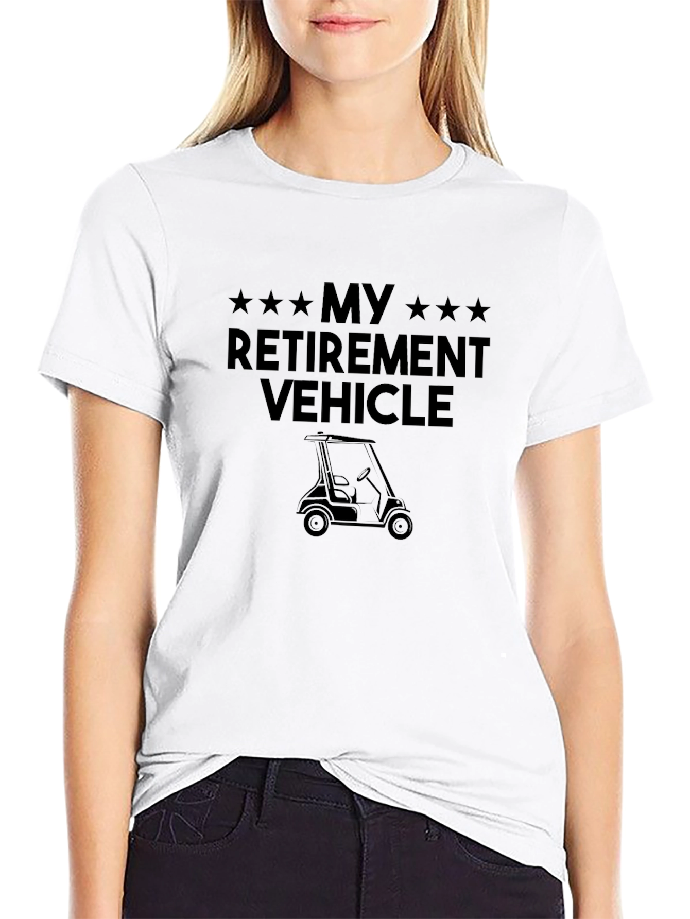 My Retirement Vehicle Golf Cart T-Shirt