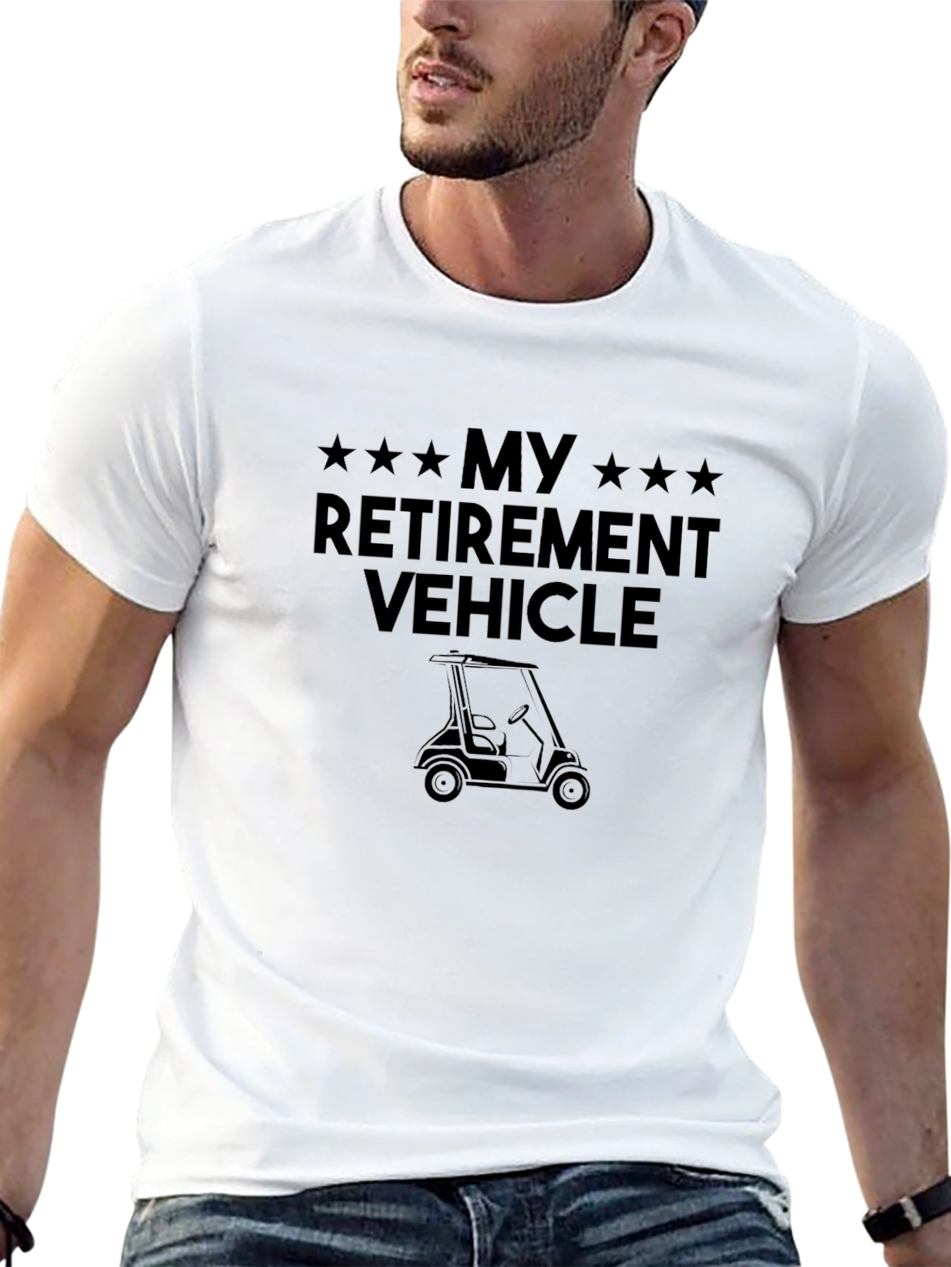 My Retirement Vehicle Golf Cart T-Shirt