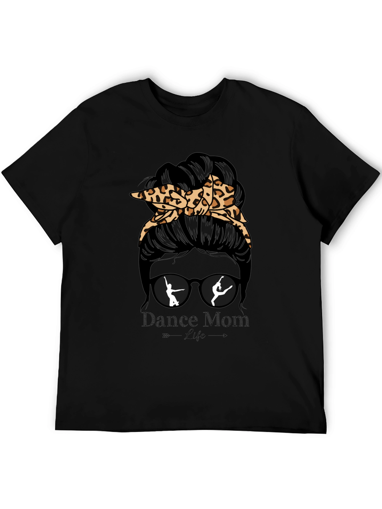 Dance Mom Life Messy Bun T-Shirt