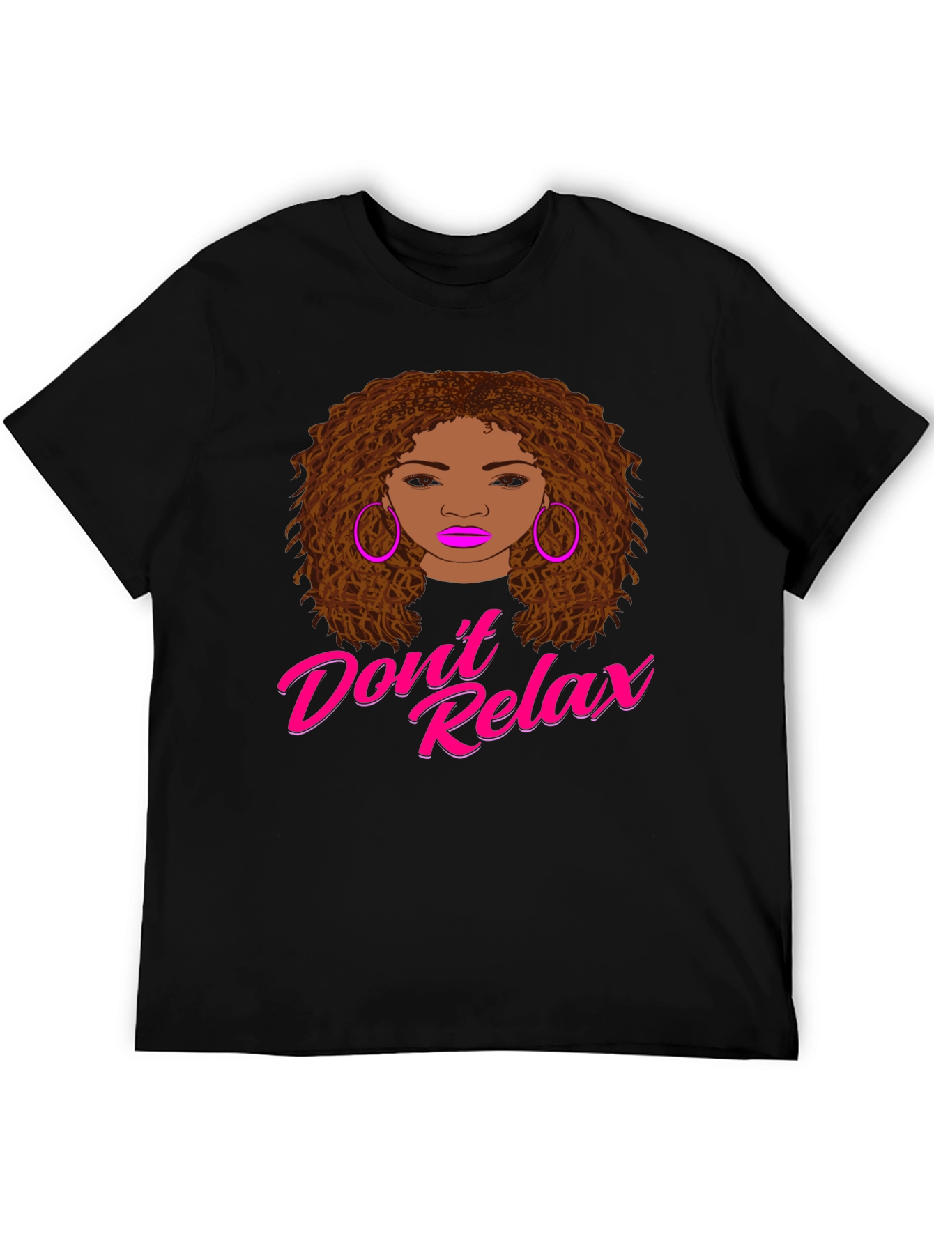 Dont Relax Graphic Print T-Shirt