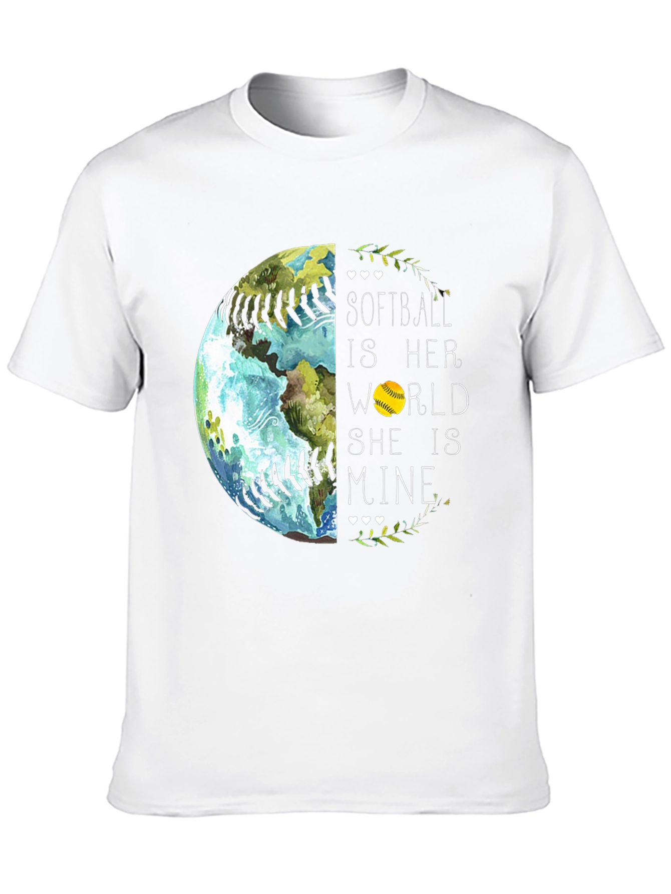 Softball is Her World T-Shirt