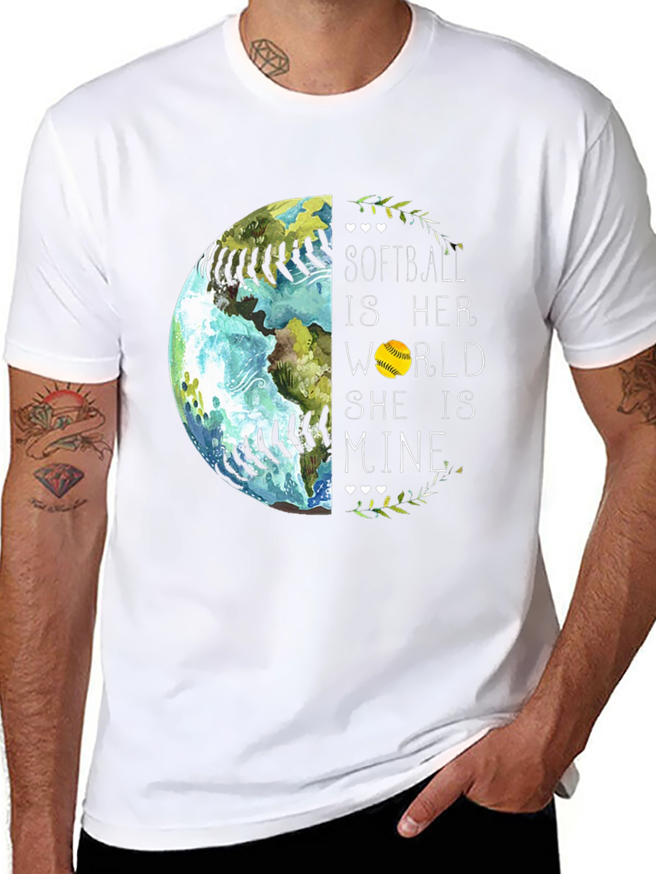 Softball is Her World T-Shirt