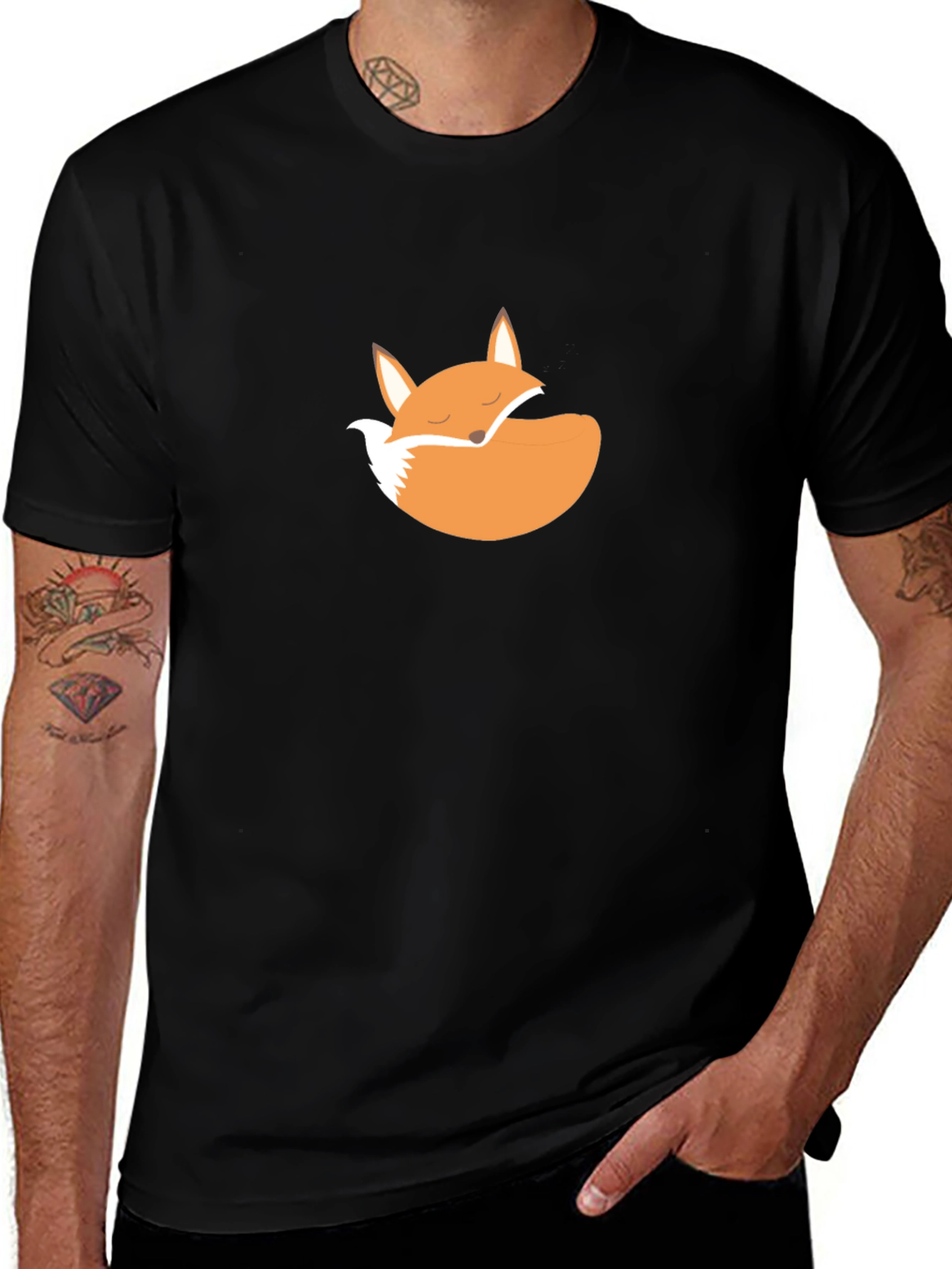 Fox Graphic Tee - Stylish Comfort