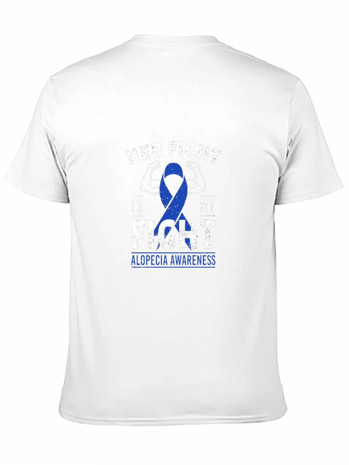Alopecia Awareness T-Shirt - Her Fight Is My Fight