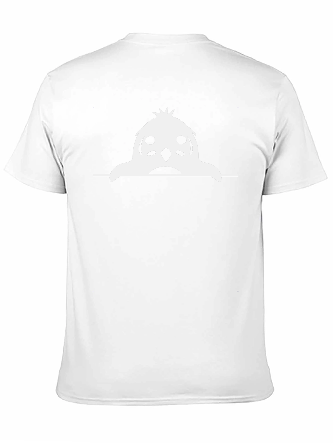 Funny Cartoon Owl T-Shirt - Mens Black Tee