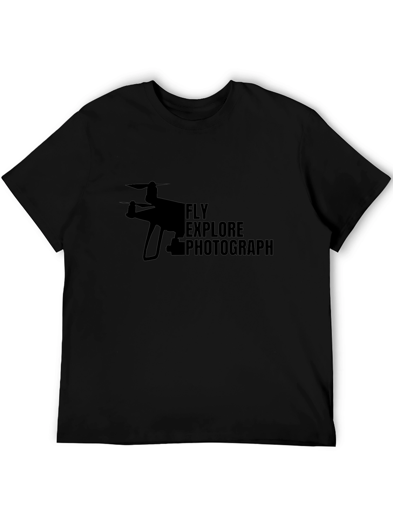 Fly Explore Photograph Drone Enthusiast T-Shirt