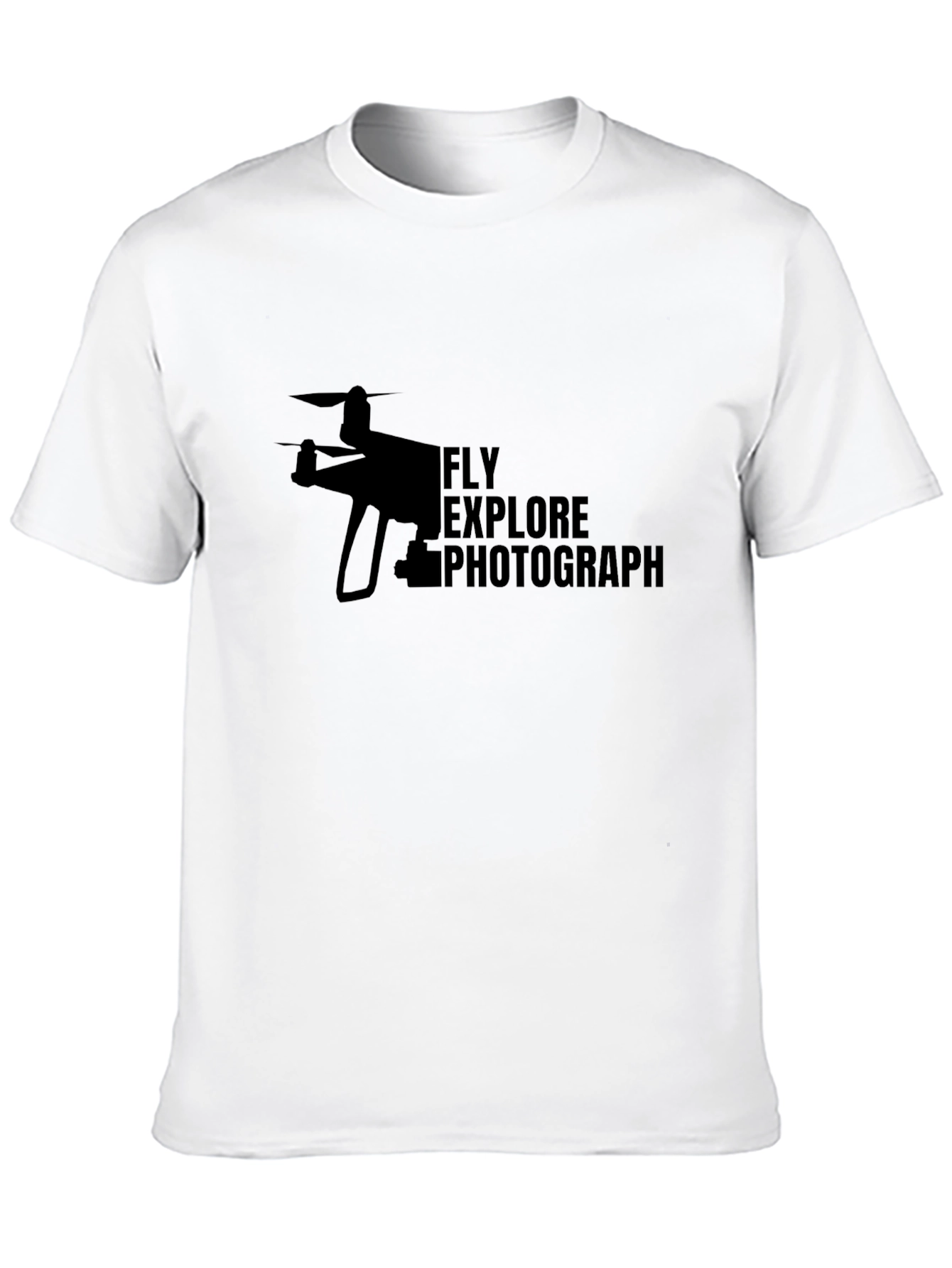 Fly Explore Photograph Drone Enthusiast T-Shirt