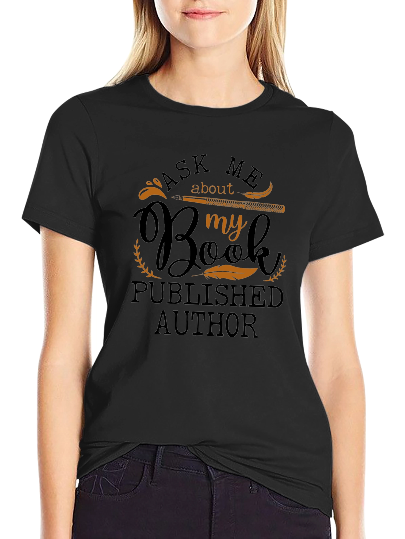 Ask Me About My Book T-Shirt