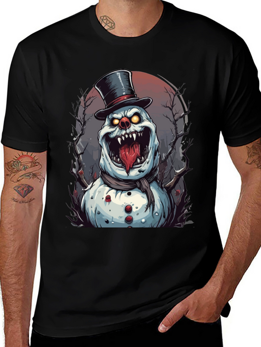 Scary Snowman Graphic Tee