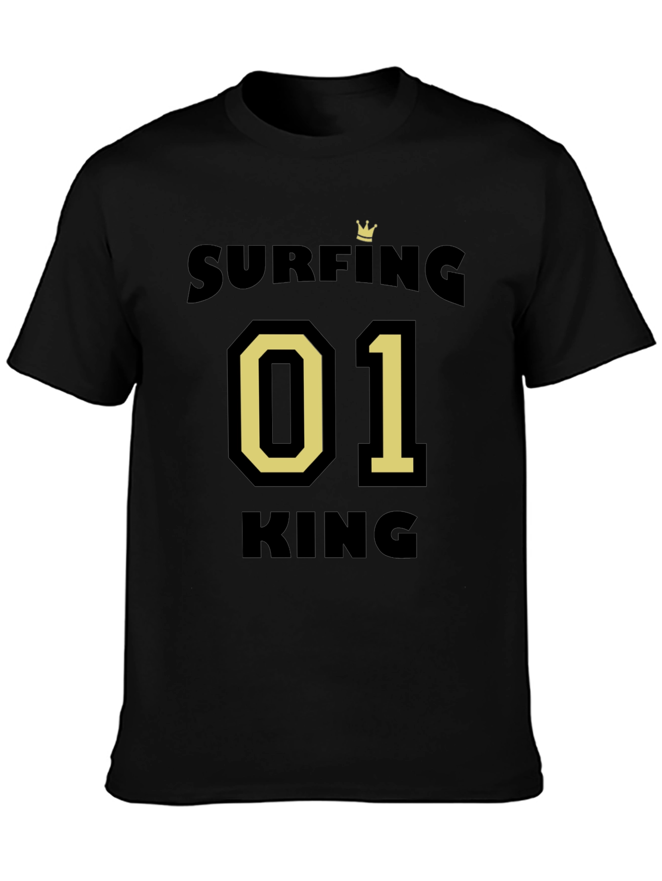 Surfing King 01 T-Shirt - Stylish Mens Tee