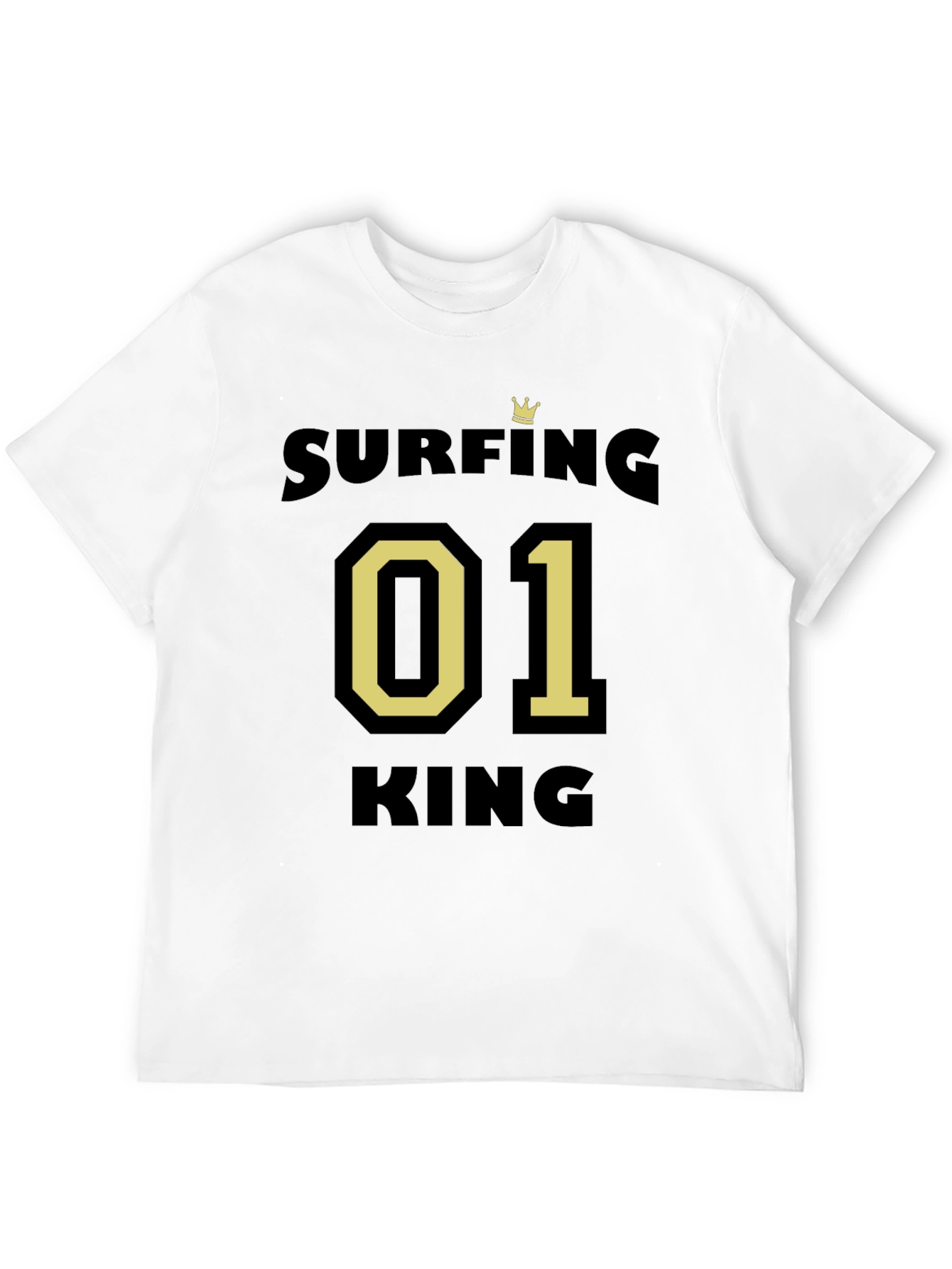 Surfing King 01 T-Shirt - Stylish Mens Tee