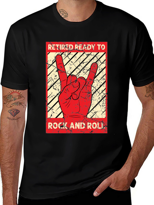 Retired Ready to Rock & Roll T-Shirt