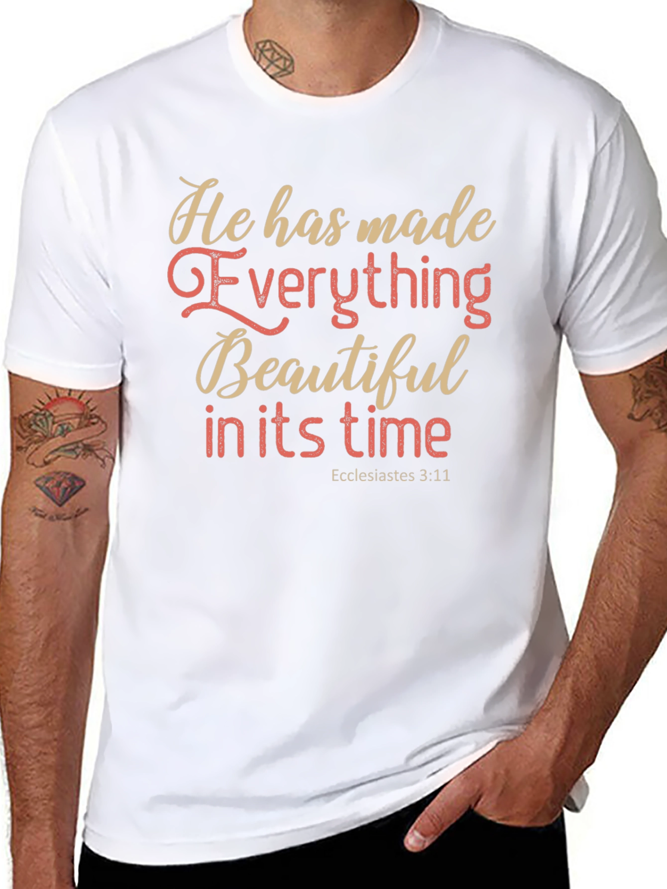 Inspirational He Has Made Everything Beautiful T-Shirt