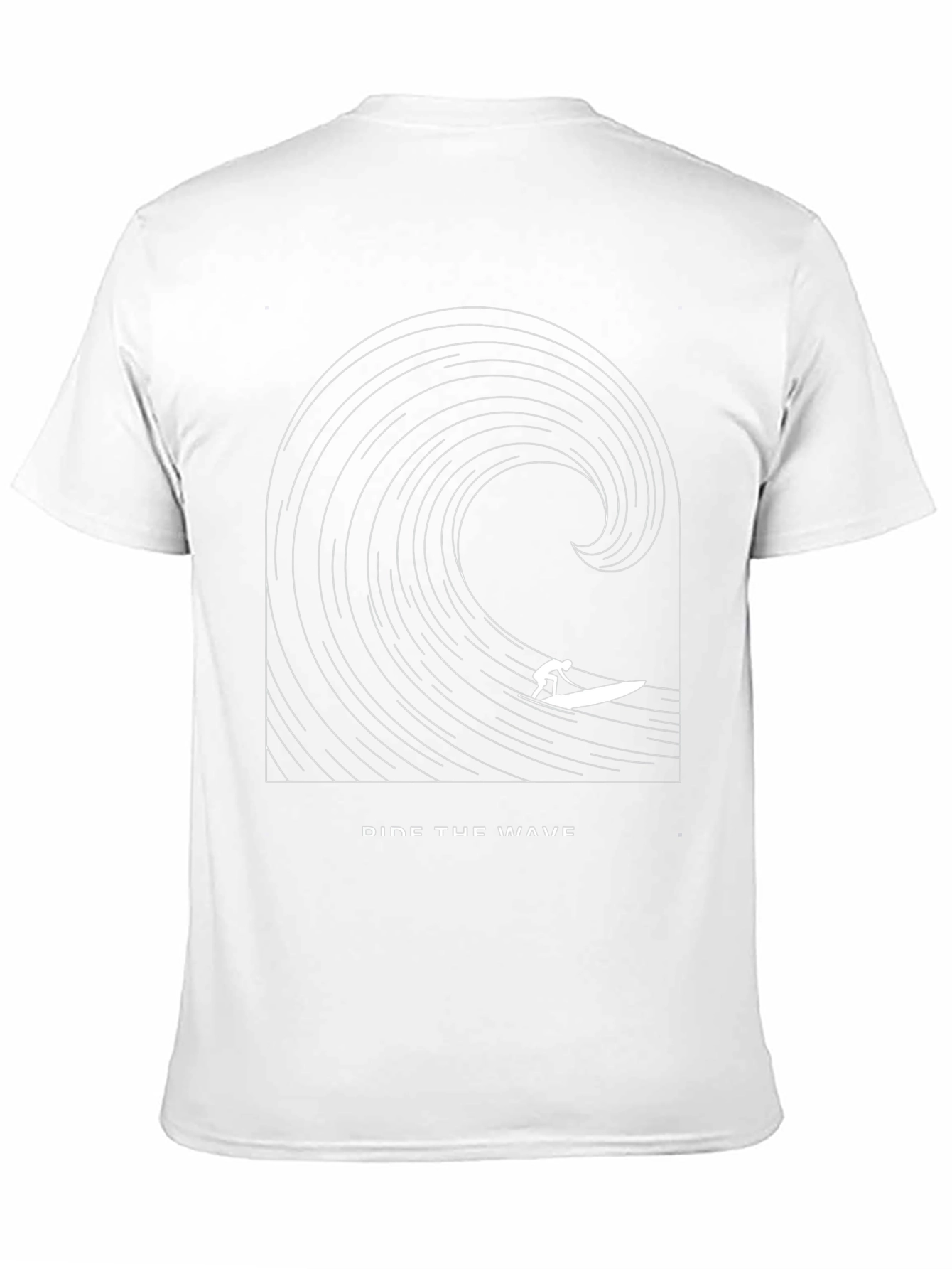 Ride the Wave Graphic Tee - Surfer Style