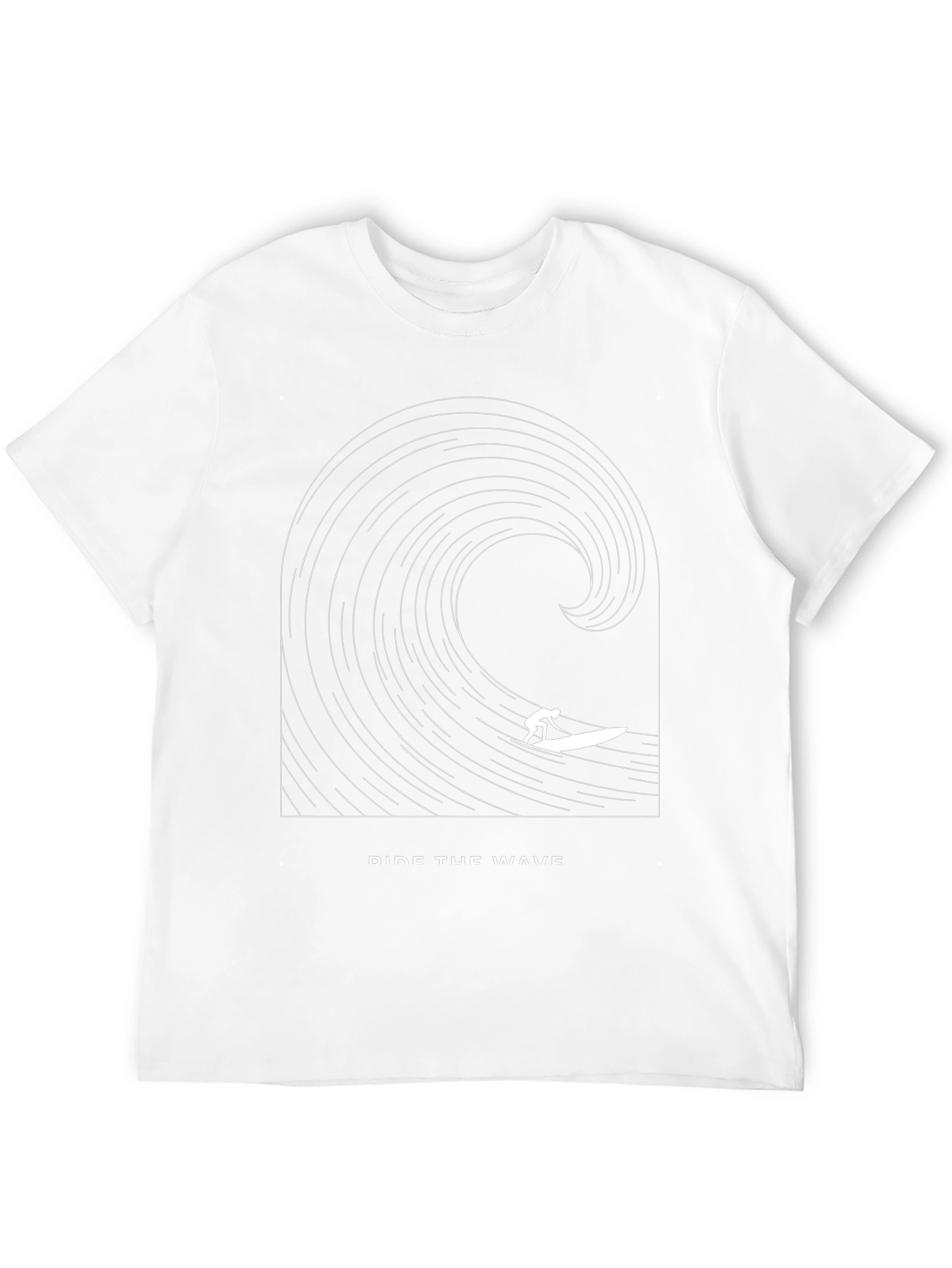 Ride the Wave Graphic Tee - Surfer Style