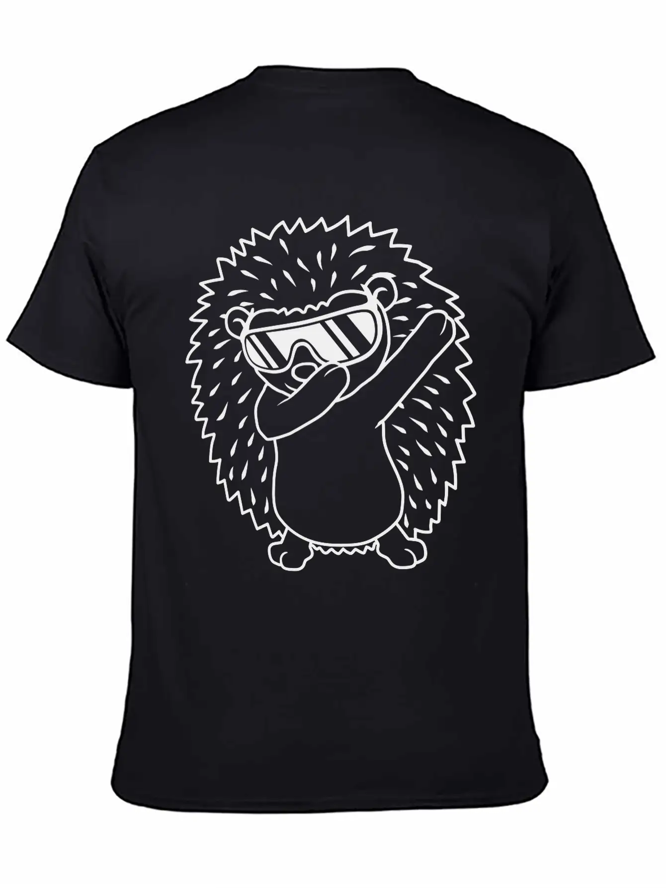 Dabbing Hedgehog Dab Dance Comfortable Minimalist Graphic Tee – Summer Style Essential