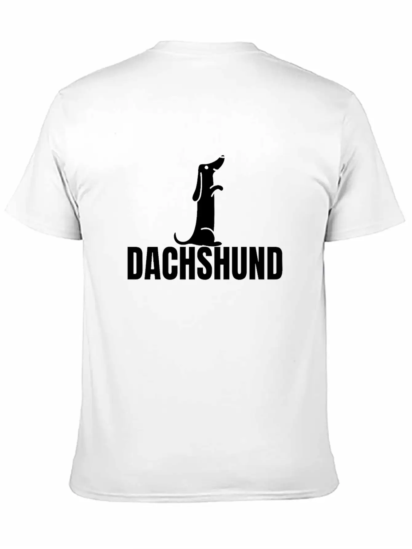Dachshund Dog Comfortable Minimalist Graphic Tee – Summer Style Essential
