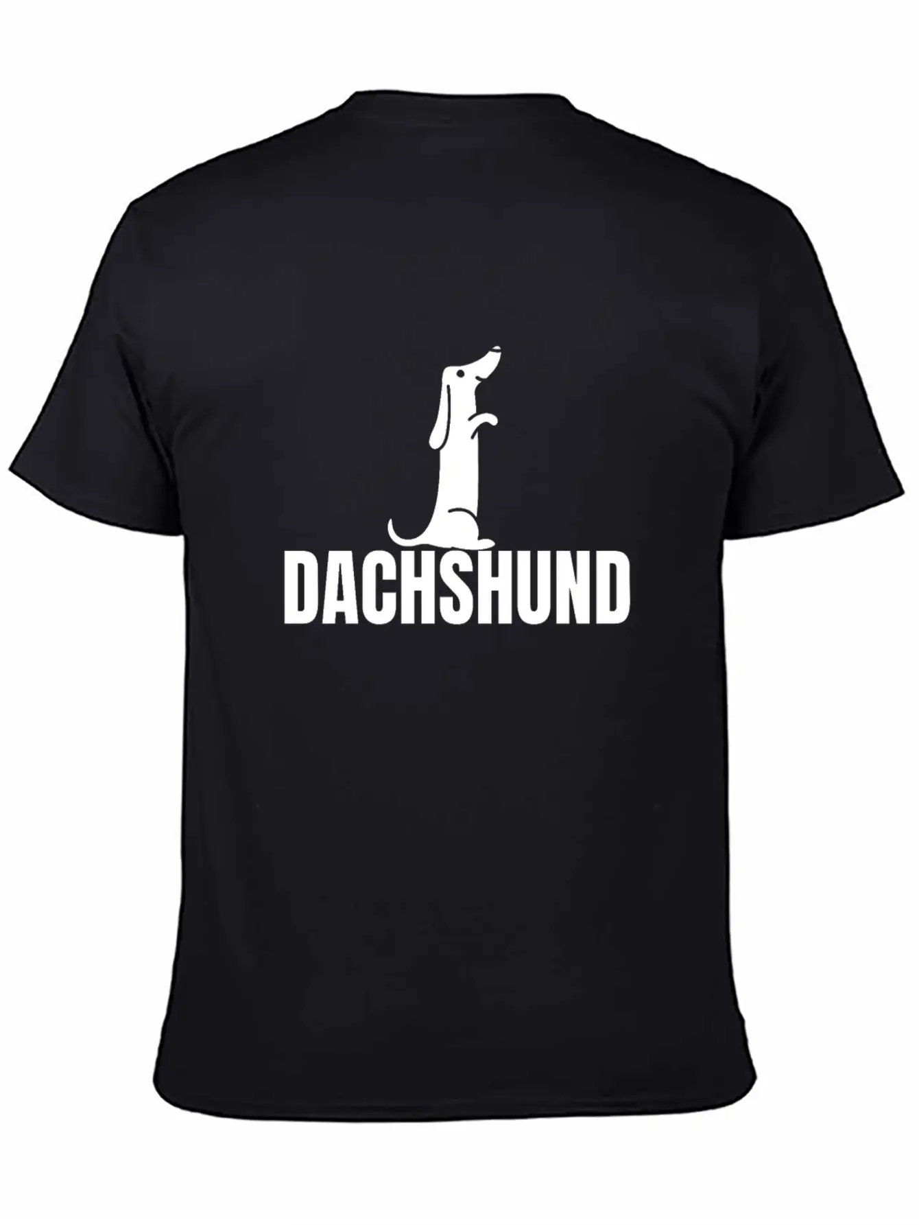 Dachshund Dog Comfortable Minimalist Graphic Tee – Summer Style Essential