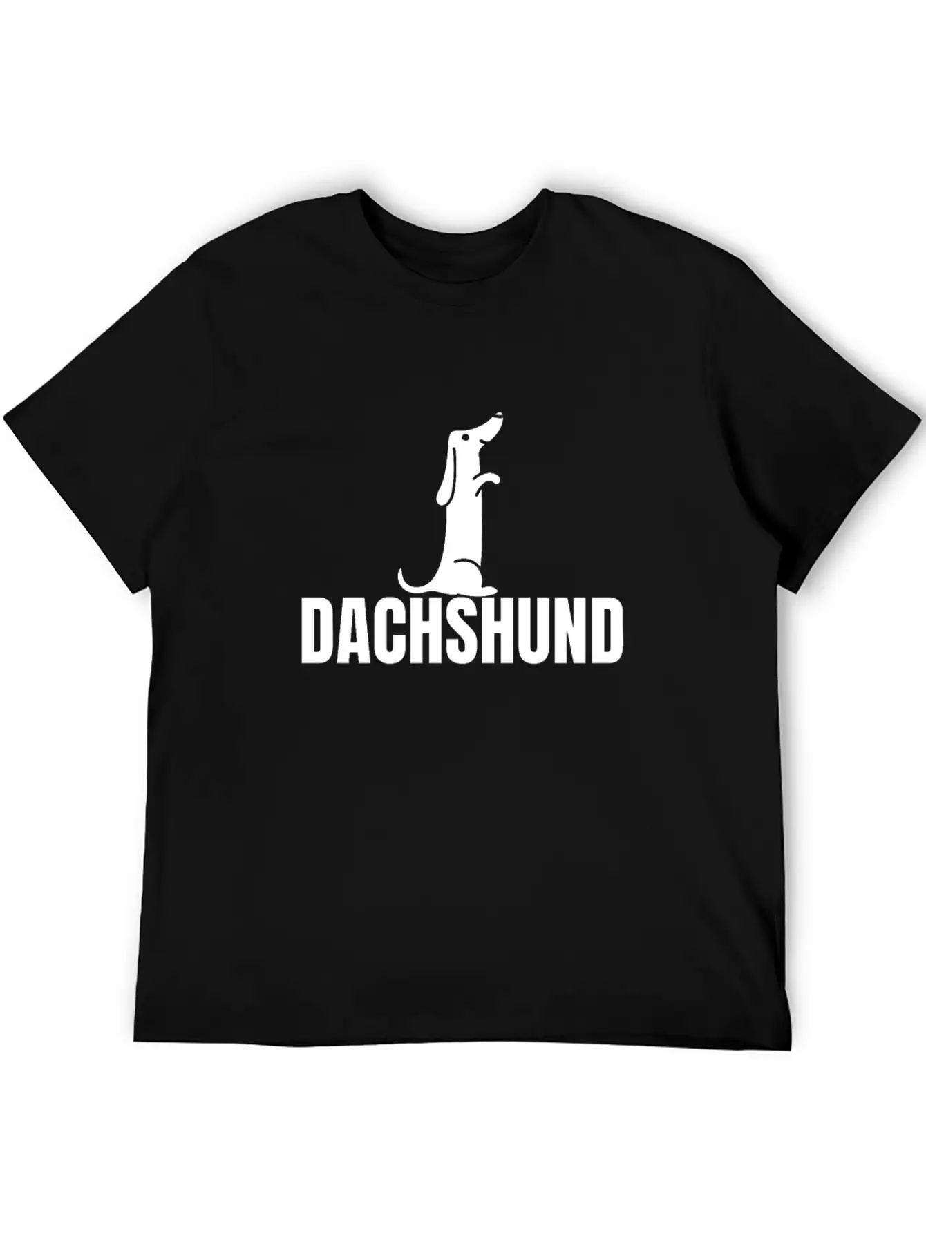 Dachshund Dog Comfortable Minimalist Graphic Tee – Summer Style Essential