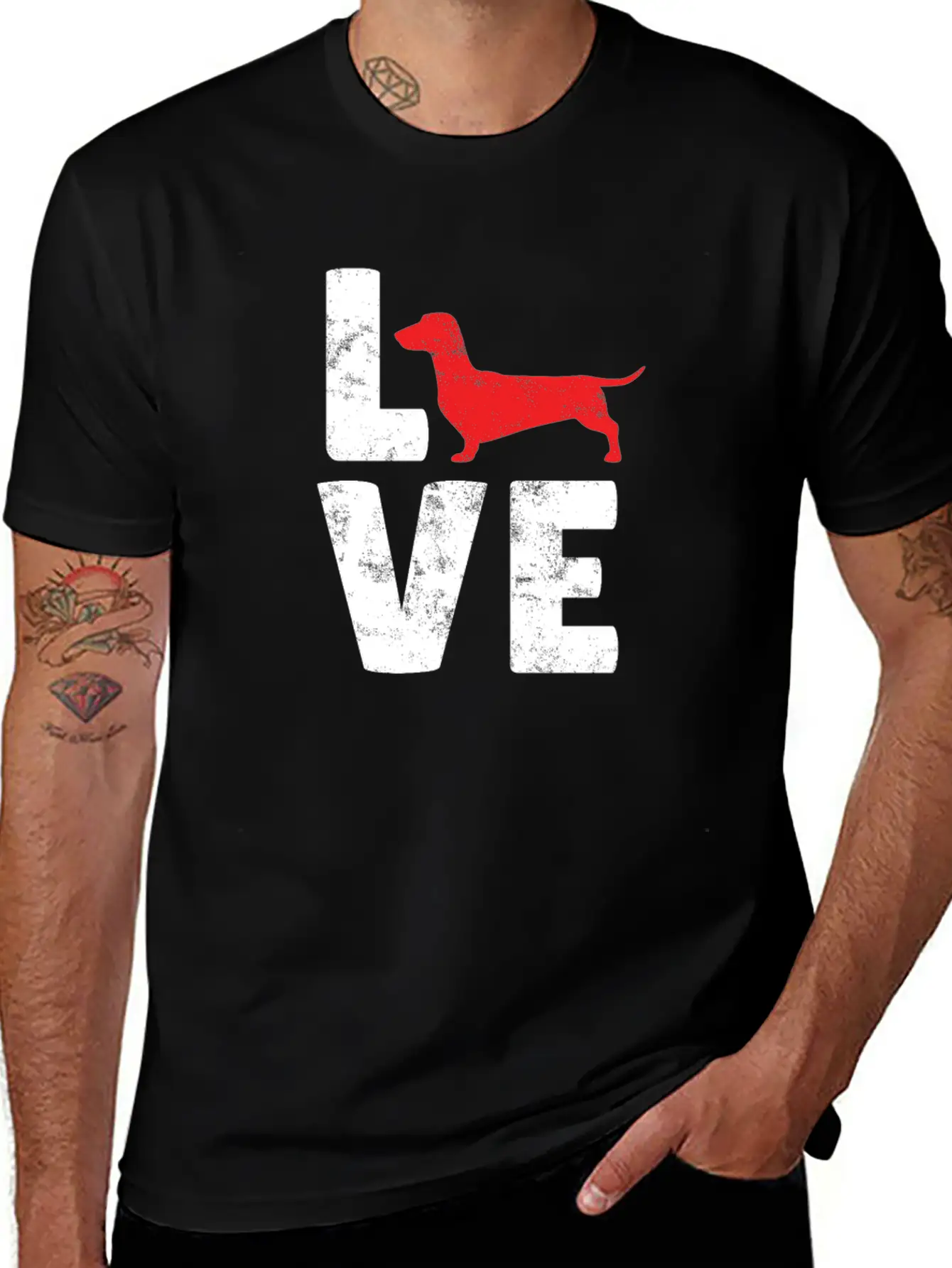 Dachshund Dog Owner Dog Love Gift Idea Essential Unisex Summer Tee – Soft Cotton Casual Fit