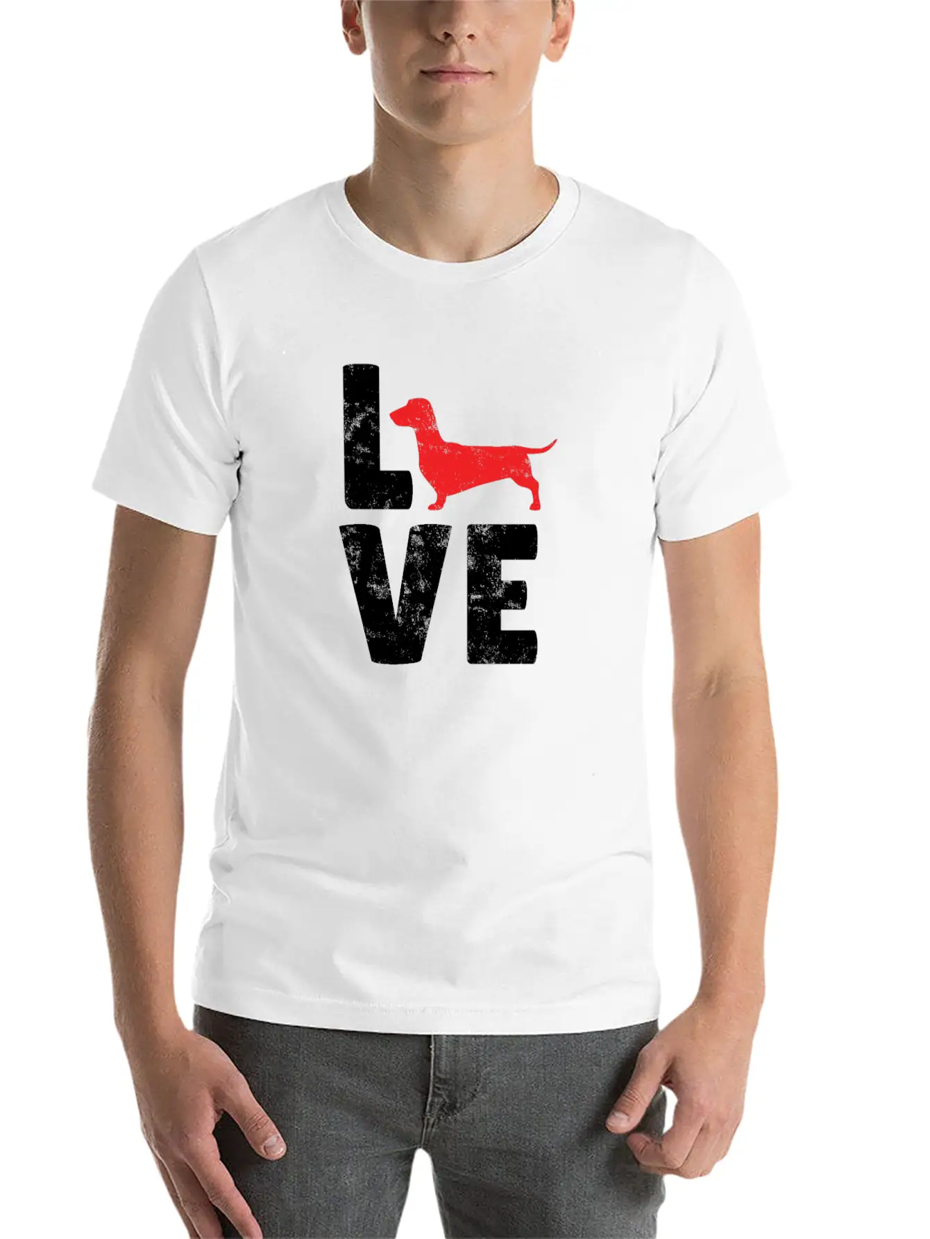 Dachshund Dog Owner Dog Love Gift Idea Essential Unisex Summer Tee – Soft Cotton Casual Fit