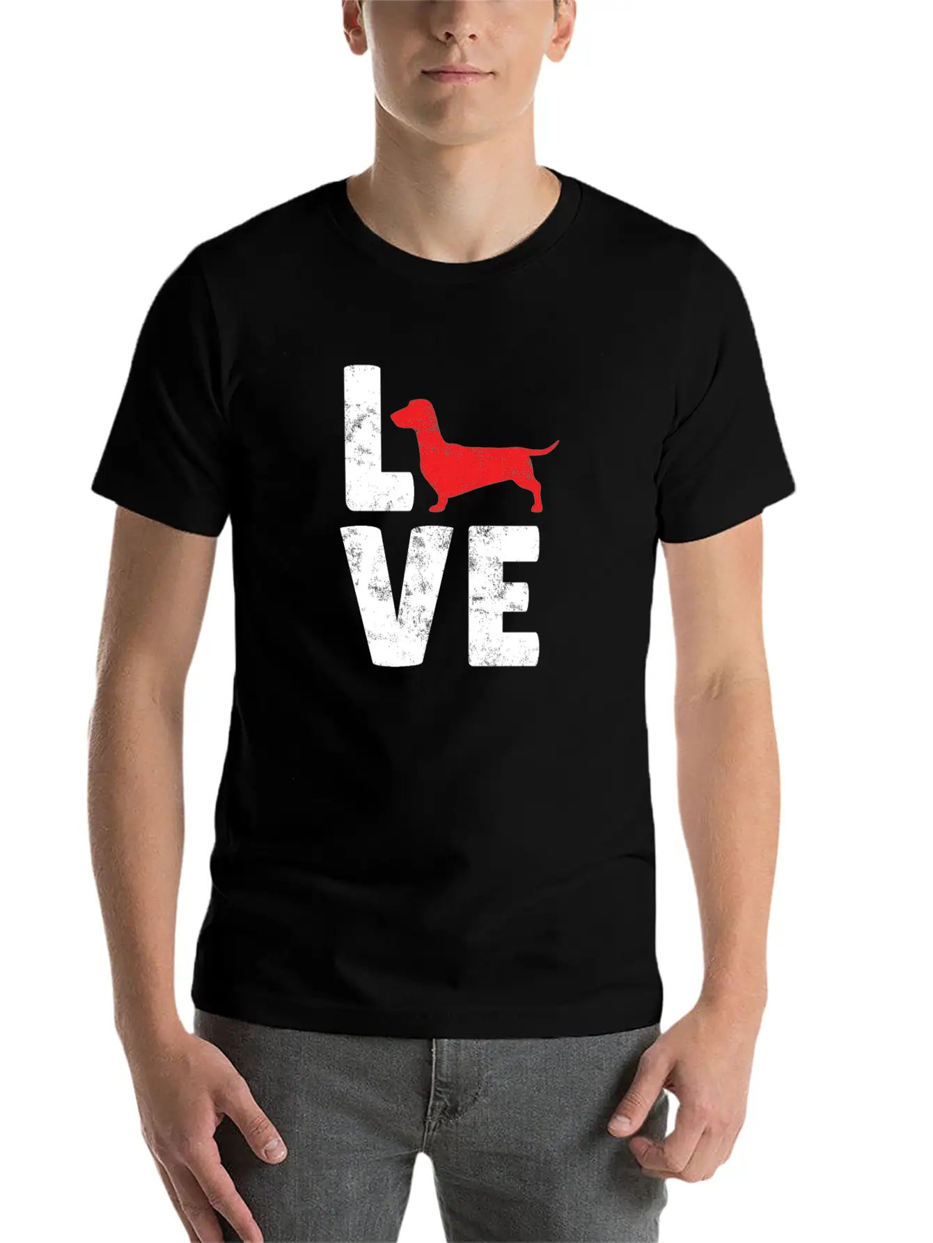 Dachshund Dog Owner Dog Love Gift Idea Essential Unisex Summer Tee – Soft Cotton Casual Fit