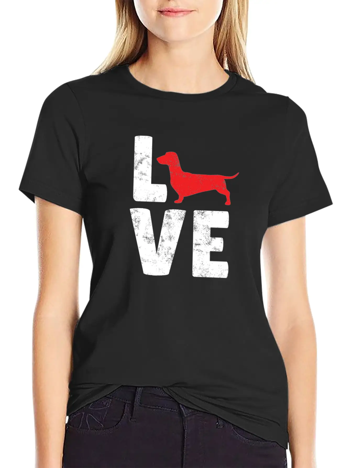 Dachshund Dog Owner Dog Love Gift Idea Essential Unisex Summer Tee – Soft Cotton Casual Fit