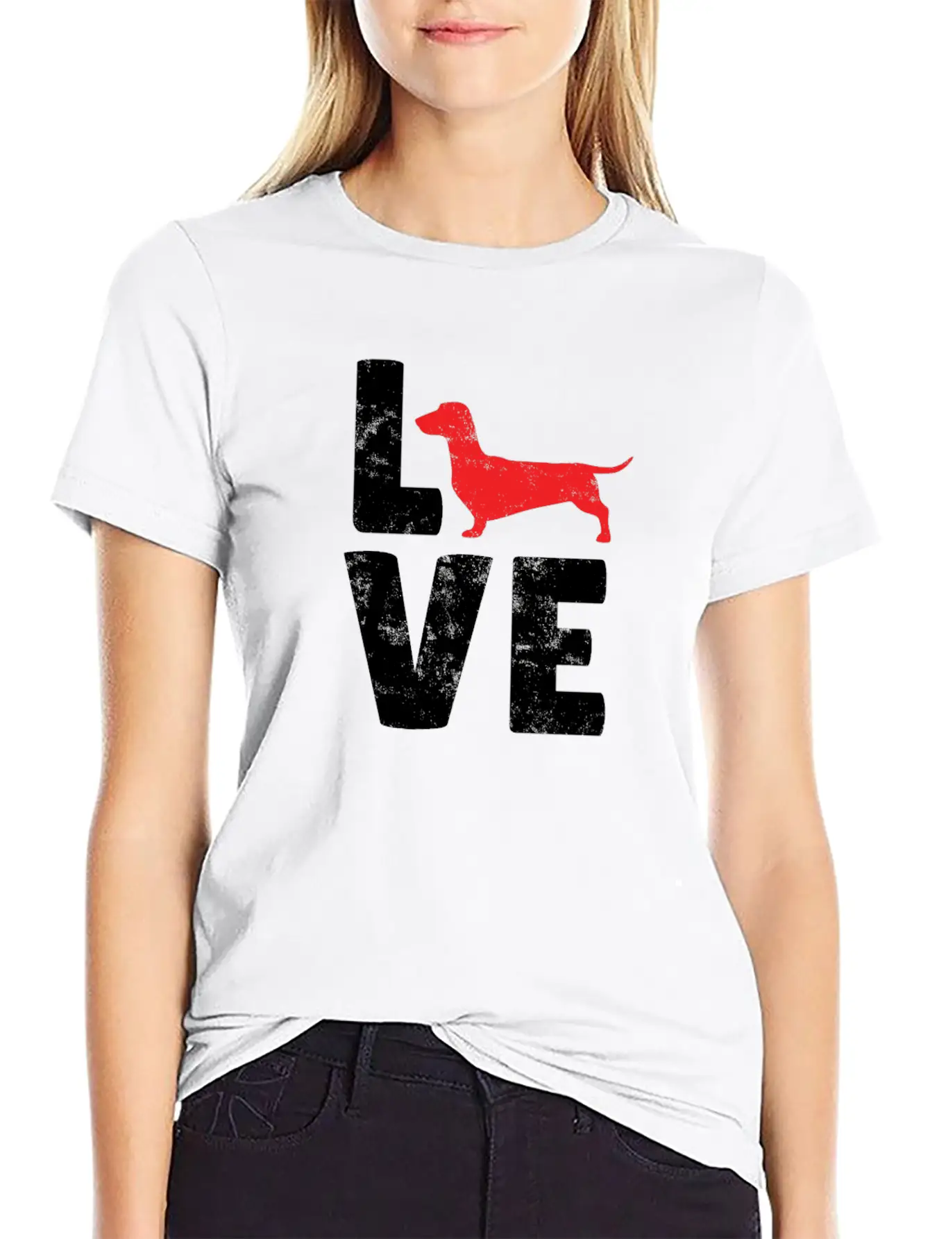 Dachshund Dog Owner Dog Love Gift Idea Essential Unisex Summer Tee – Soft Cotton Casual Fit