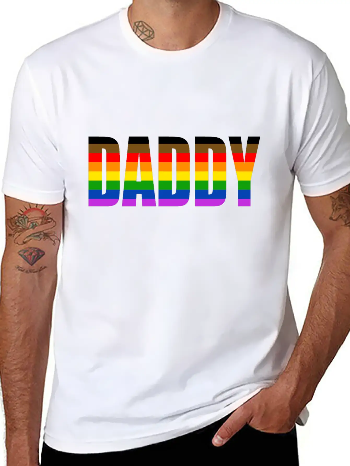DADDY PRIDE - No.002 Essential Unisex Summer Tee – Soft Cotton Casual Fit
