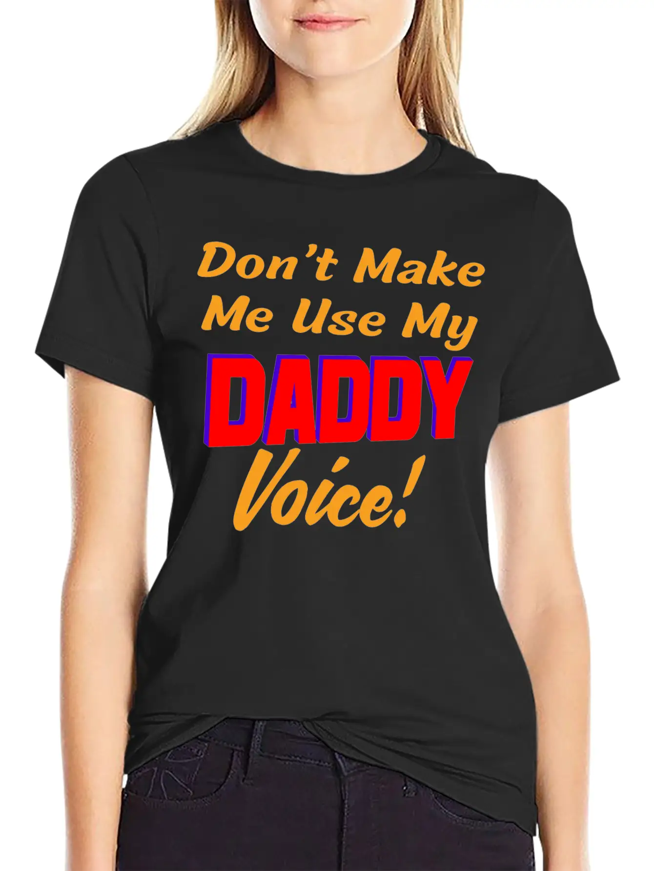 Daddy Voice Basic Graphic T-Shirt – Daily Comfort In Soft Cotton