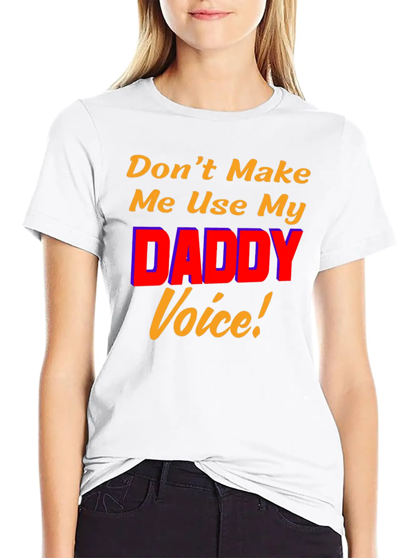 Daddy Voice Basic Graphic T-Shirt – Daily Comfort In Soft Cotton