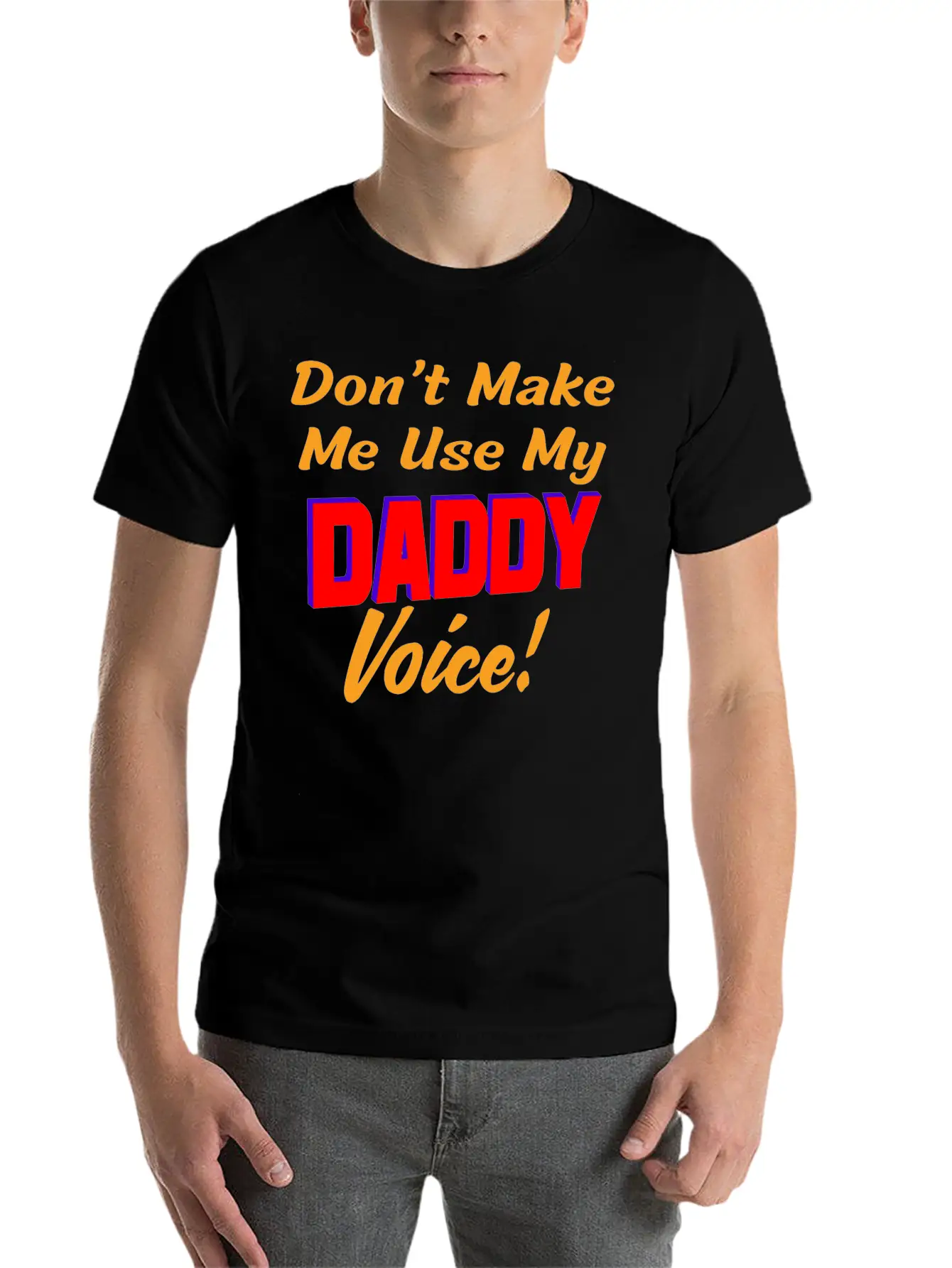 Daddy Voice Basic Graphic T-Shirt – Daily Comfort In Soft Cotton