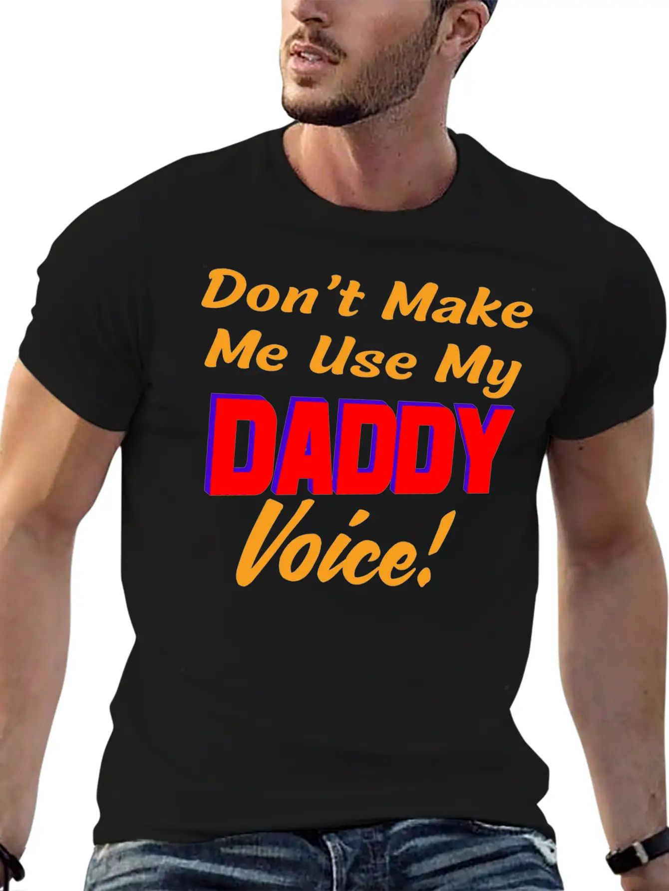 Daddy Voice Basic Graphic T-Shirt – Daily Comfort In Soft Cotton