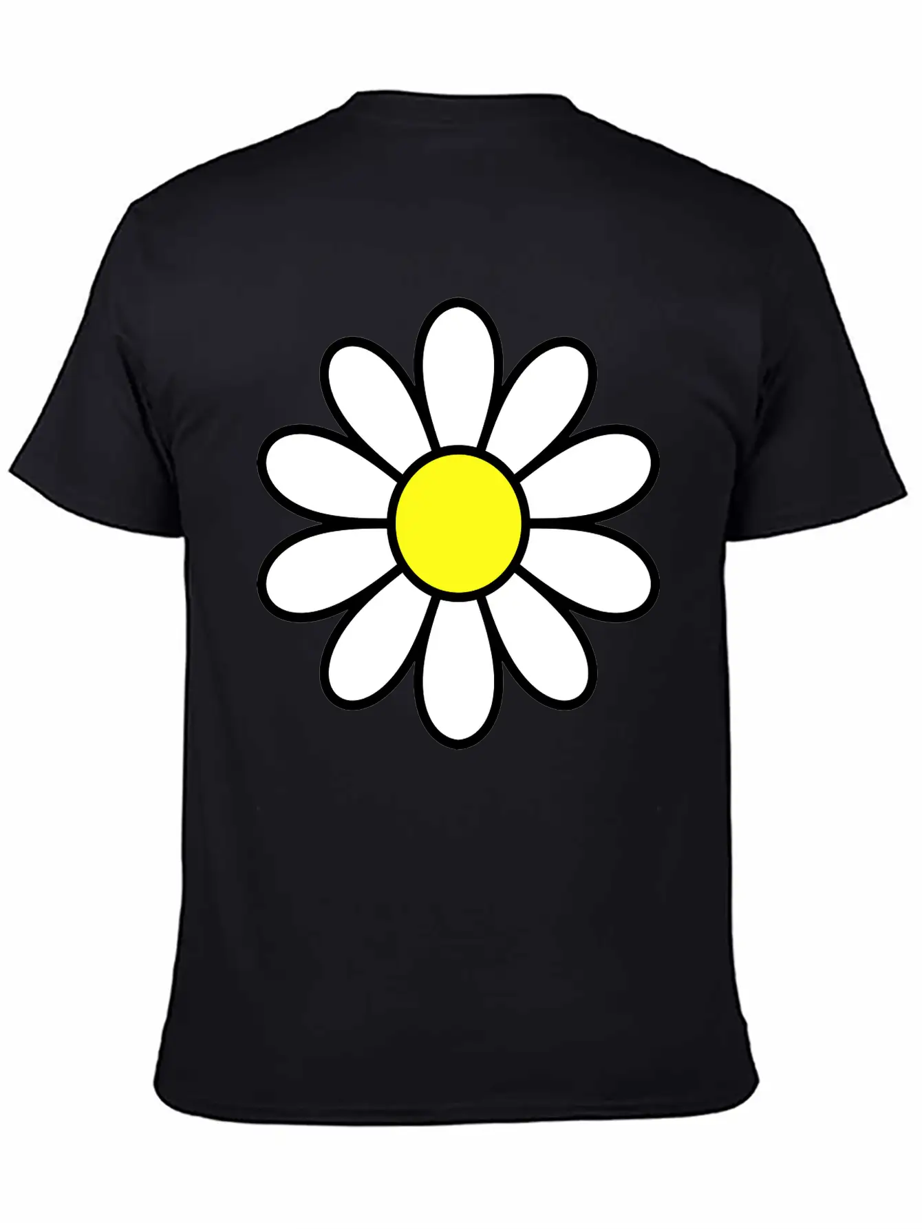 Daisy Comfortable Minimalist Graphic Tee – Summer Style Essential