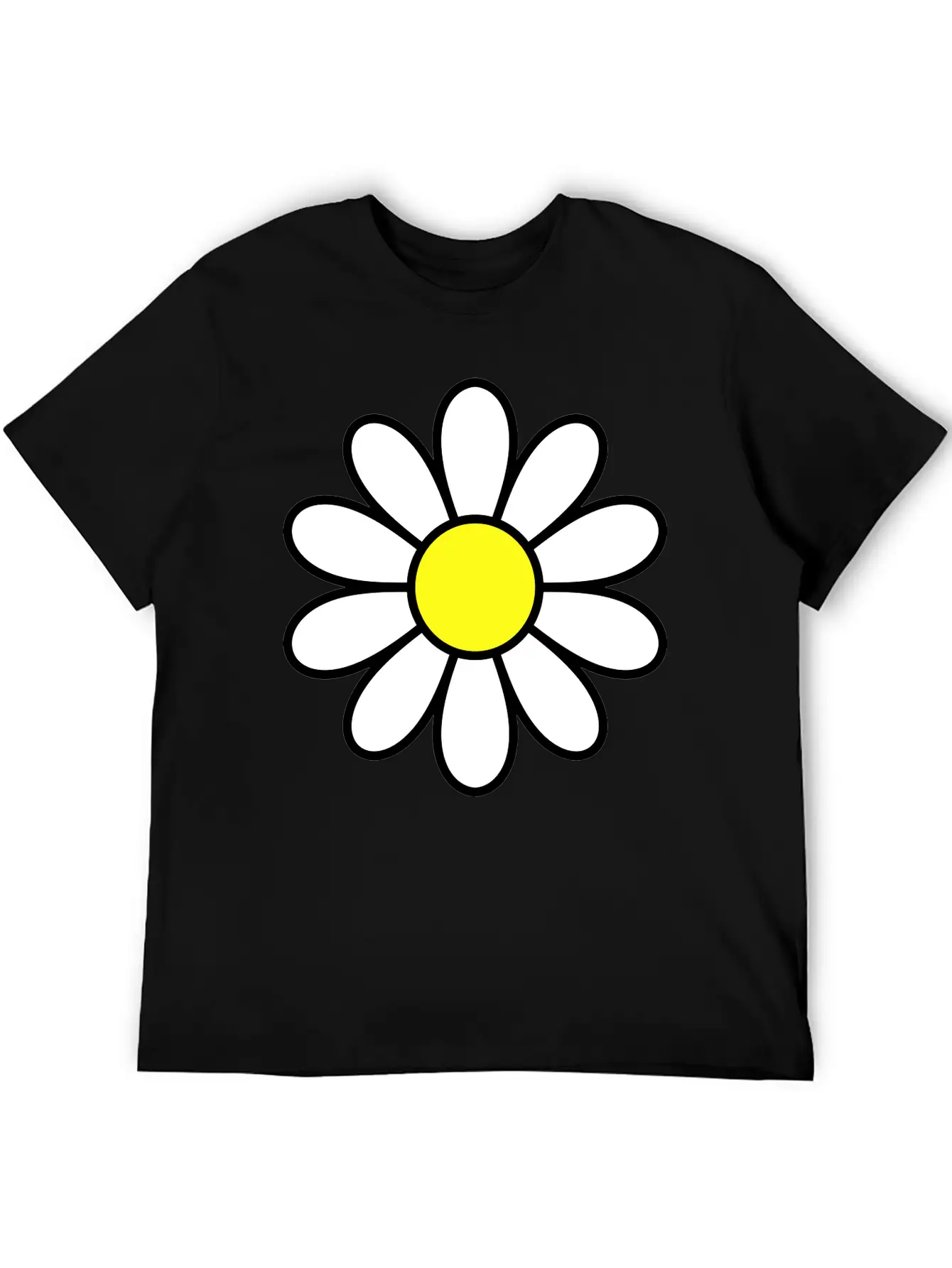 Daisy Comfortable Minimalist Graphic Tee – Summer Style Essential