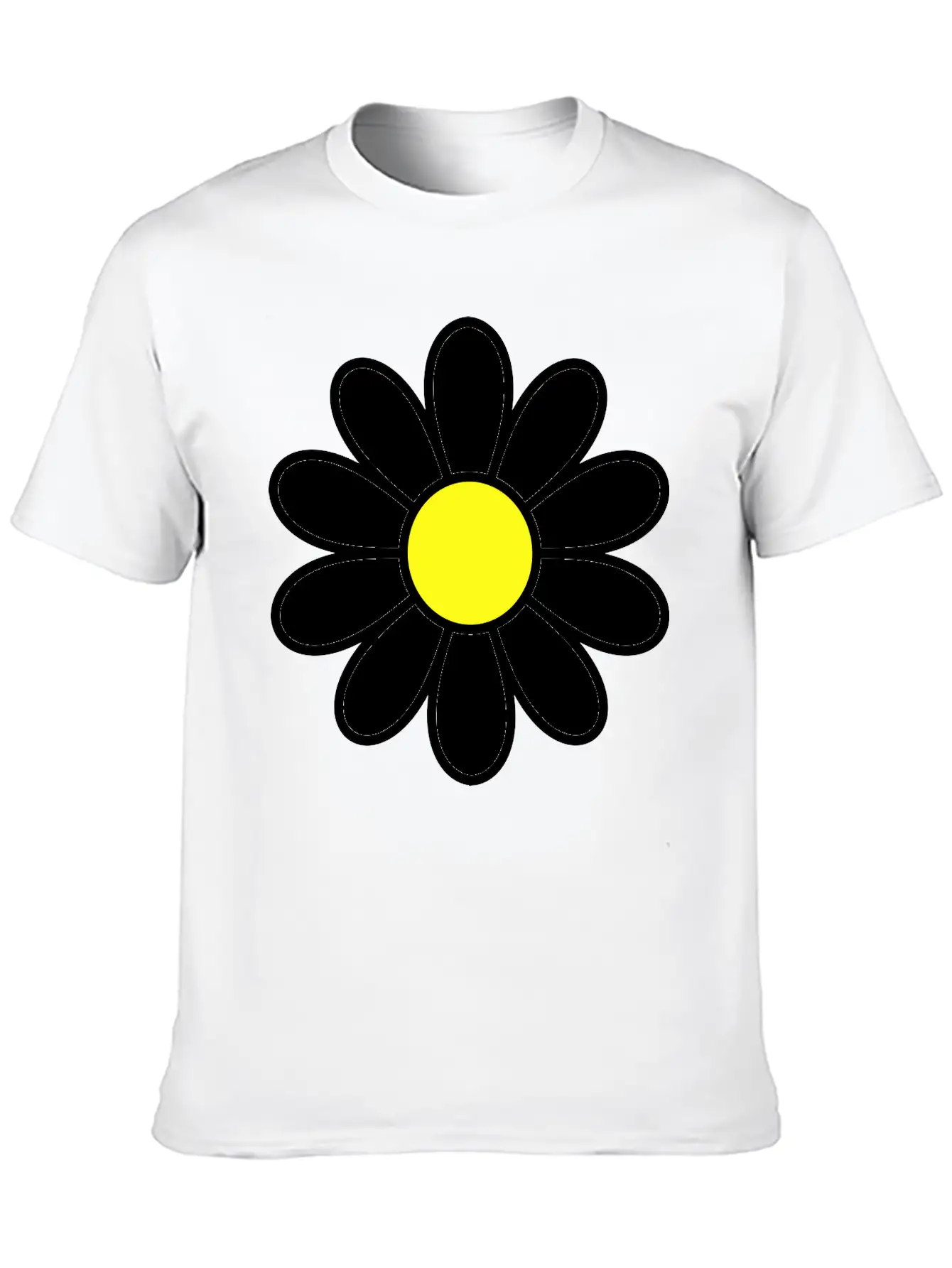 Daisy Comfortable Minimalist Graphic Tee – Summer Style Essential