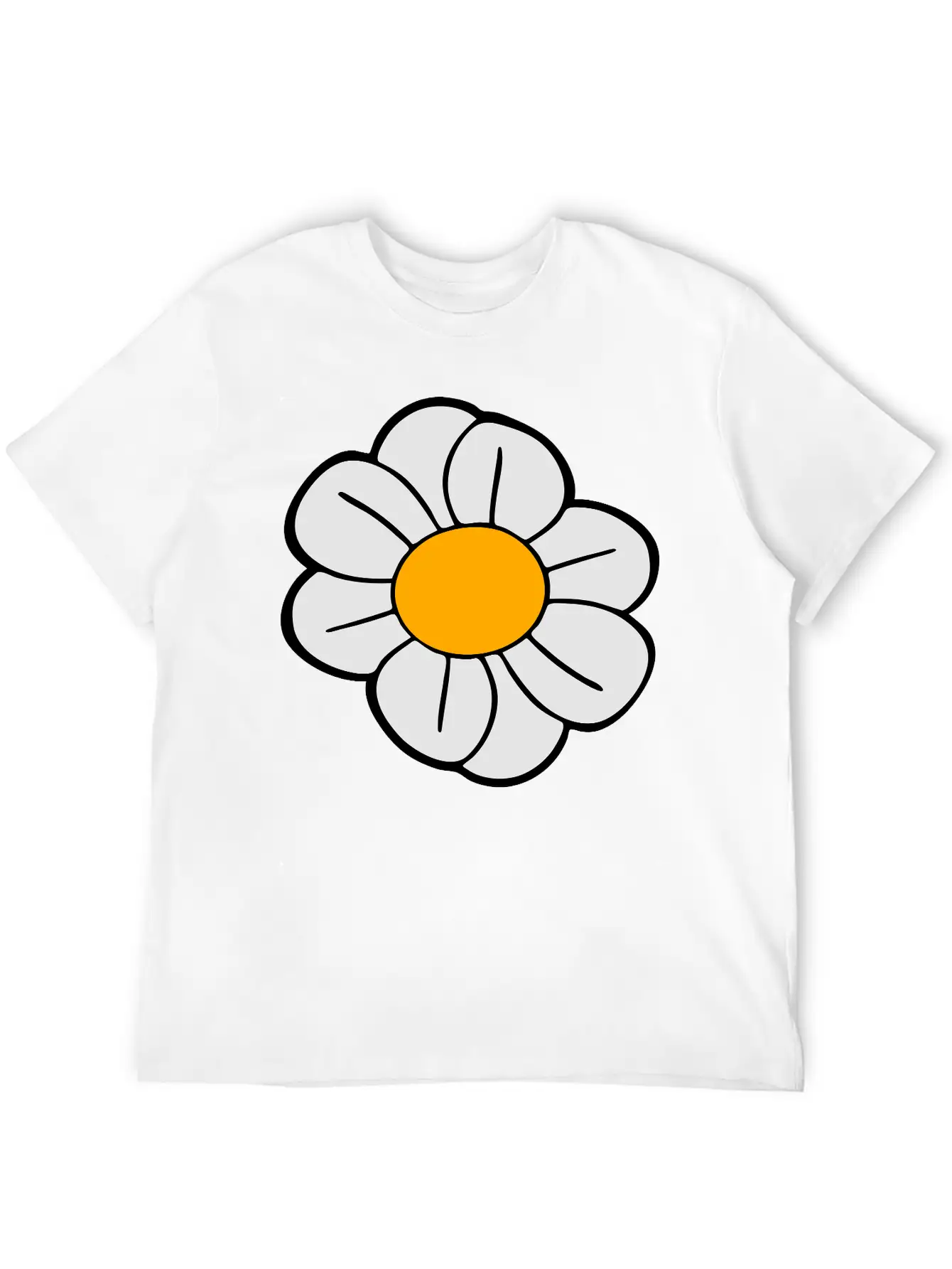 Daisy Flower Buttercup Daisy Comfortable Minimalist Graphic Tee – Summer Style Essential