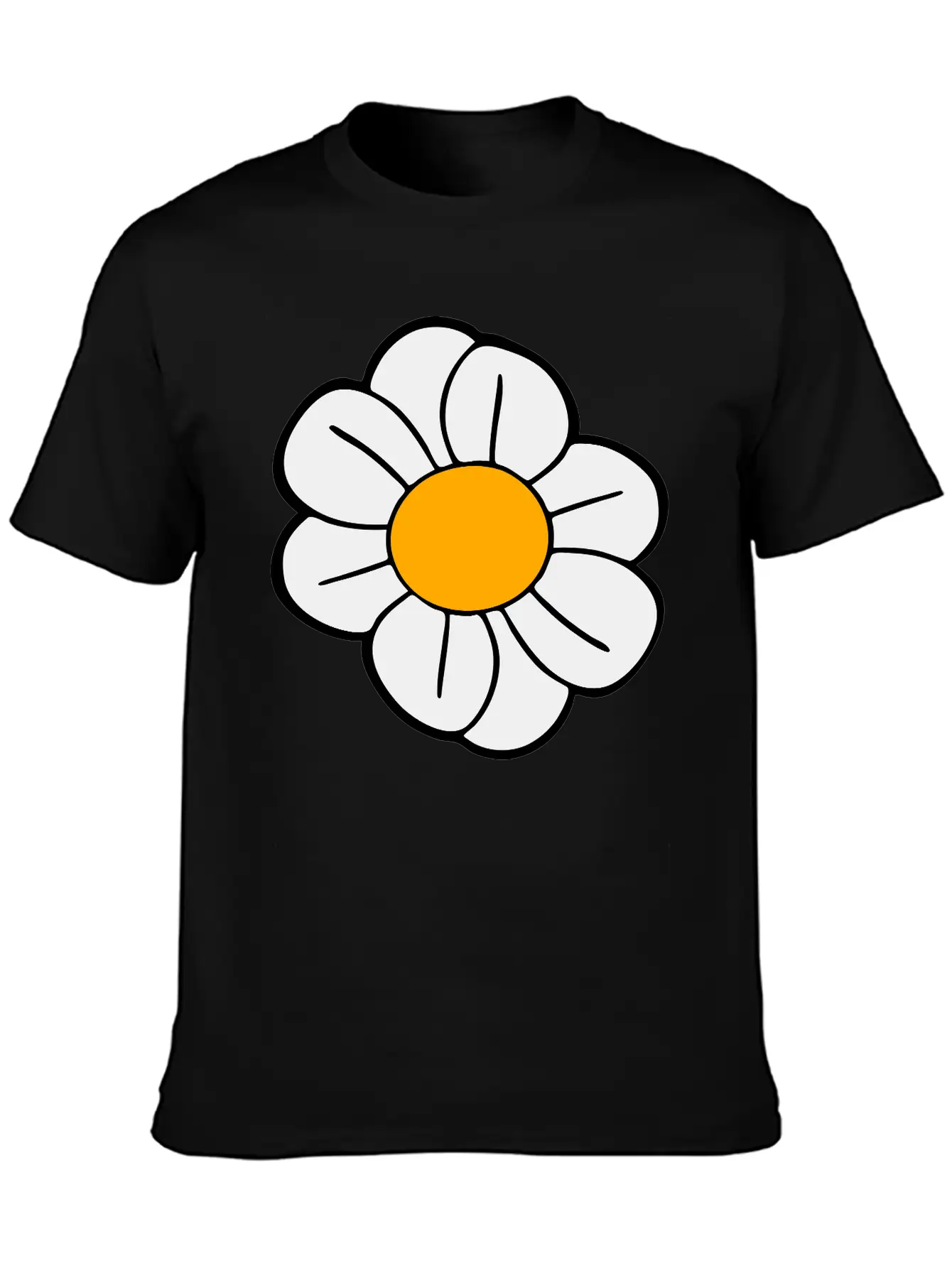 Daisy Flower Buttercup Daisy Comfortable Minimalist Graphic Tee – Summer Style Essential