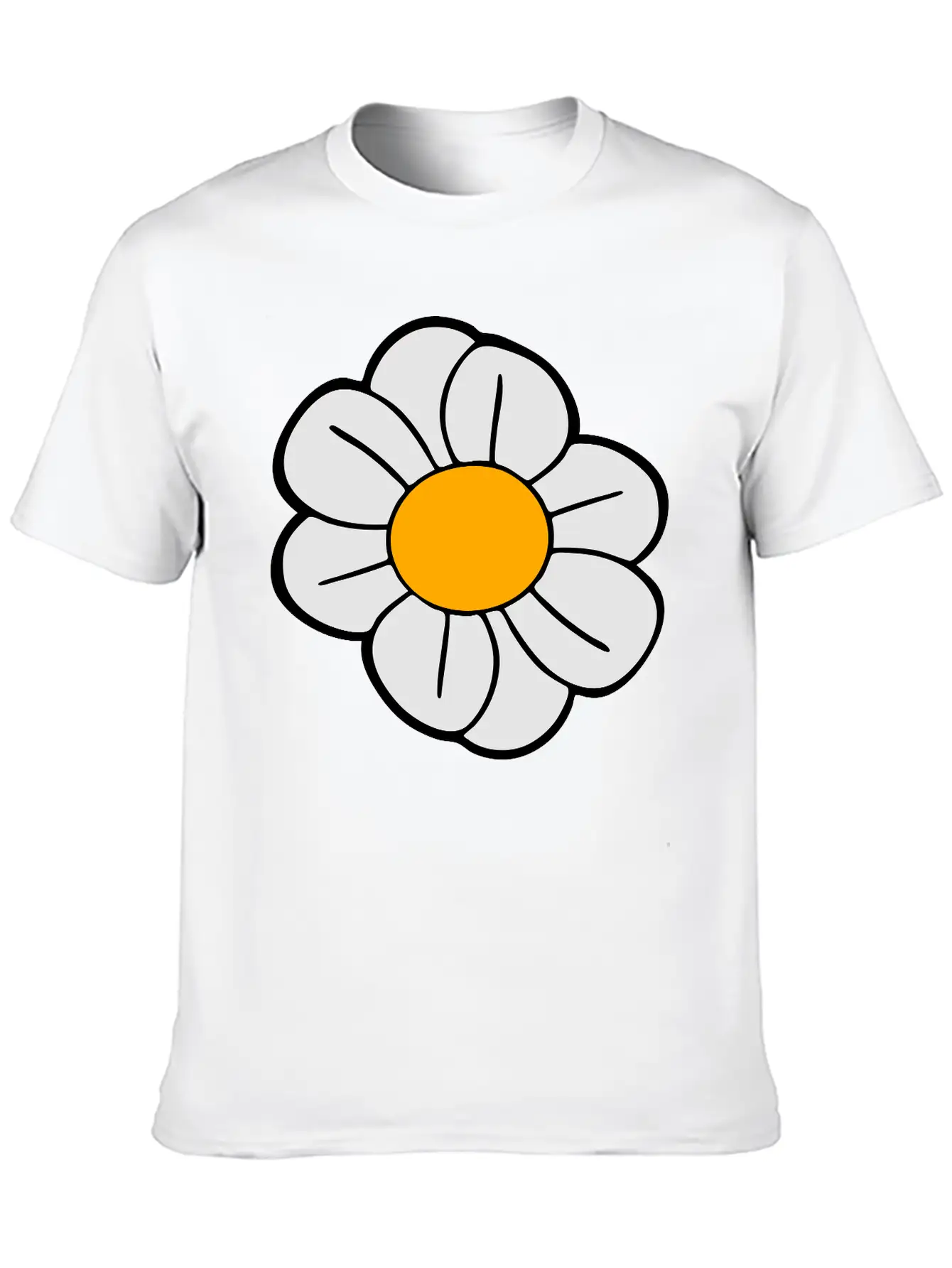 Daisy Flower Buttercup Daisy Comfortable Minimalist Graphic Tee – Summer Style Essential
