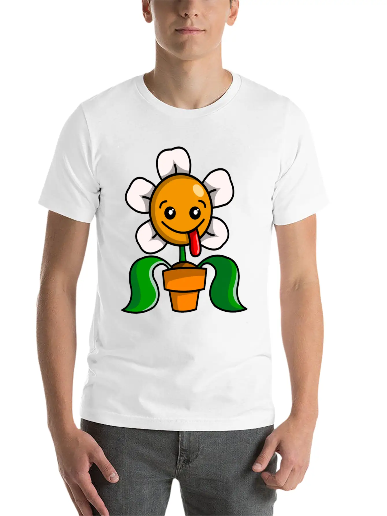Daisy Garden Unisex Short Sleeve Soft Cotton T-Shirt – Casual Everyday Wear