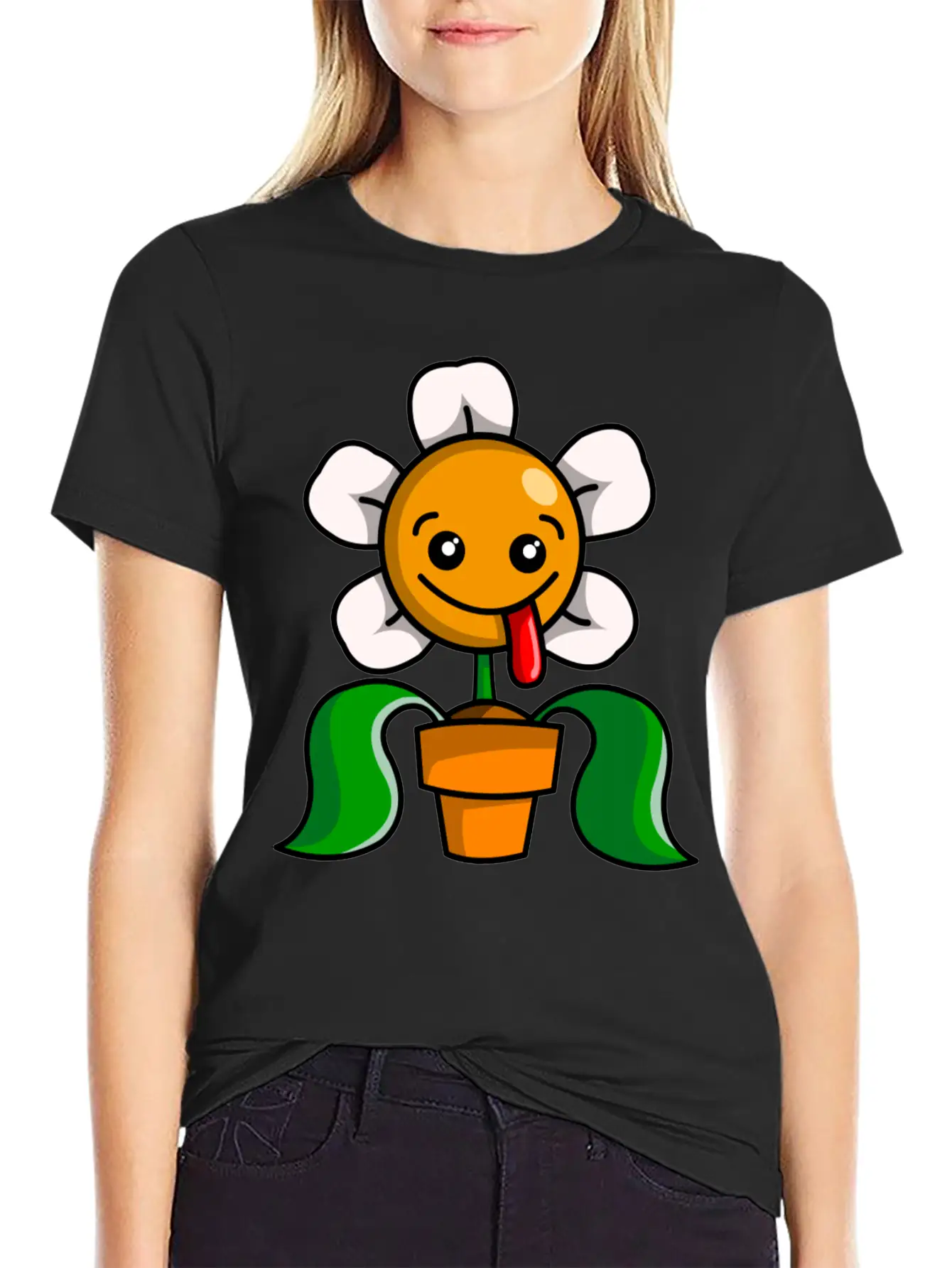 Daisy Garden Unisex Short Sleeve Soft Cotton T-Shirt – Casual Everyday Wear