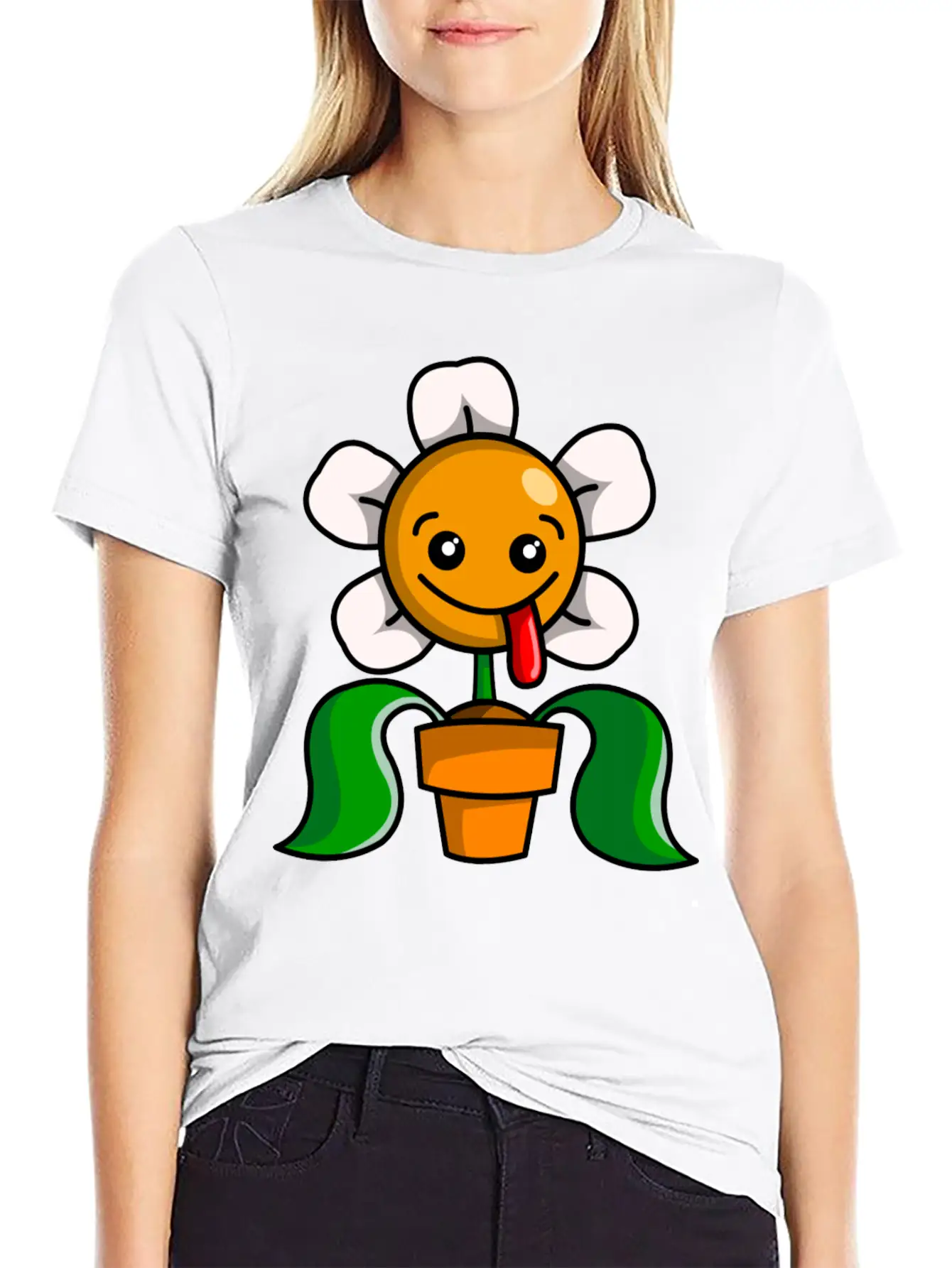 Daisy Garden Unisex Short Sleeve Soft Cotton T-Shirt – Casual Everyday Wear