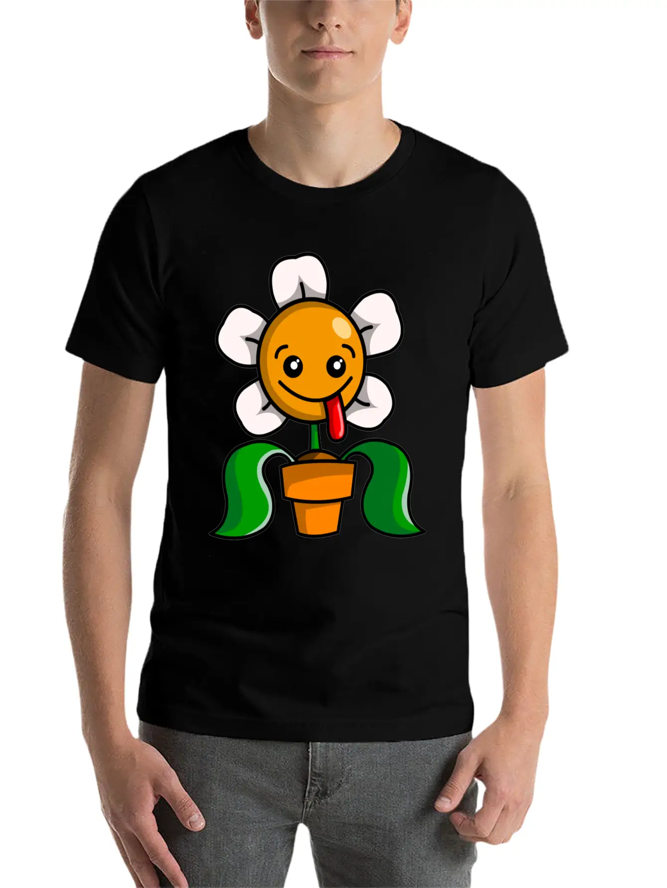 Daisy Garden Unisex Short Sleeve Soft Cotton T-Shirt – Casual Everyday Wear