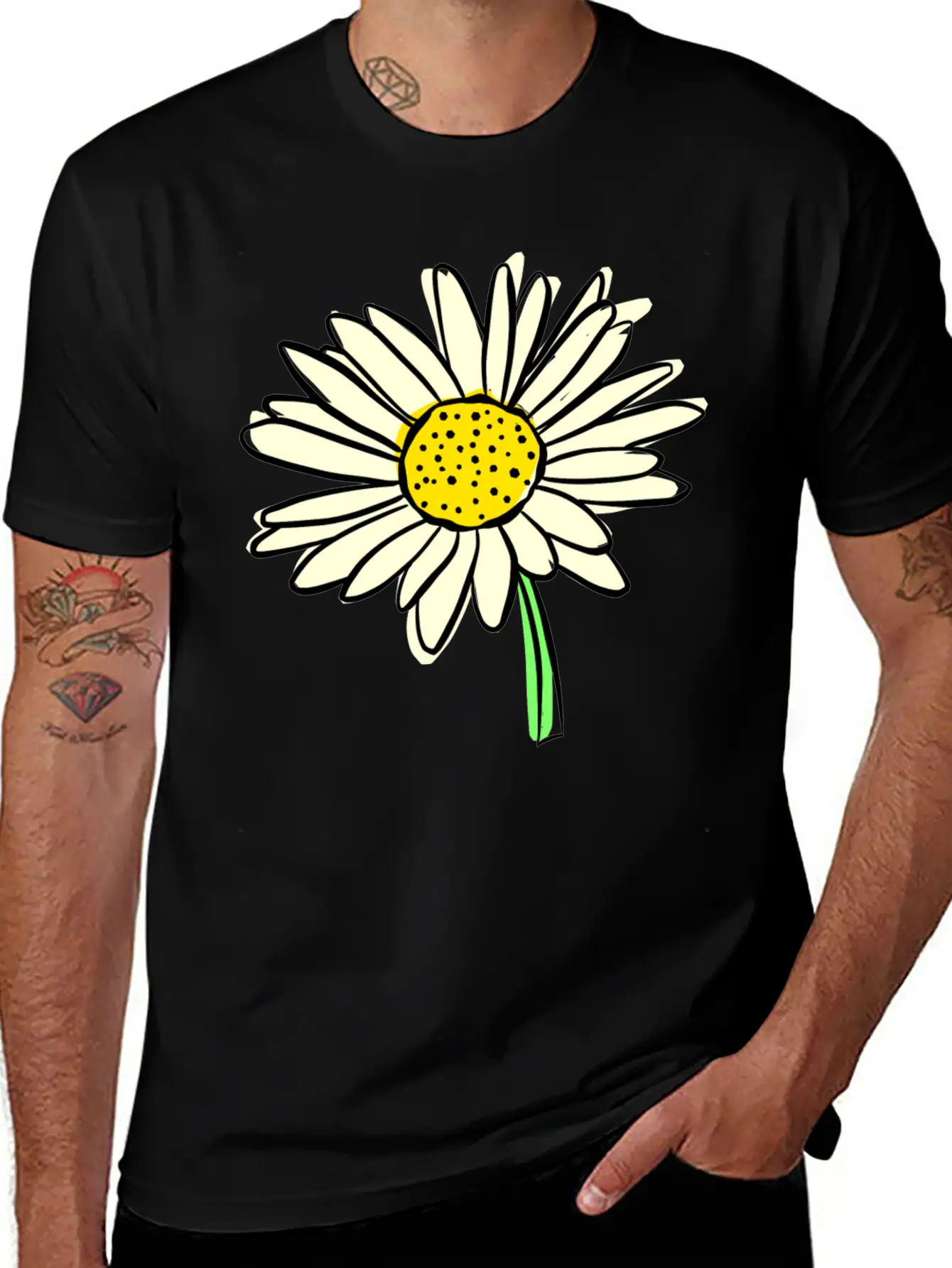 Daisy Give Me Your Answer Do Essential Unisex Summer Tee – Soft Cotton Casual Fit
