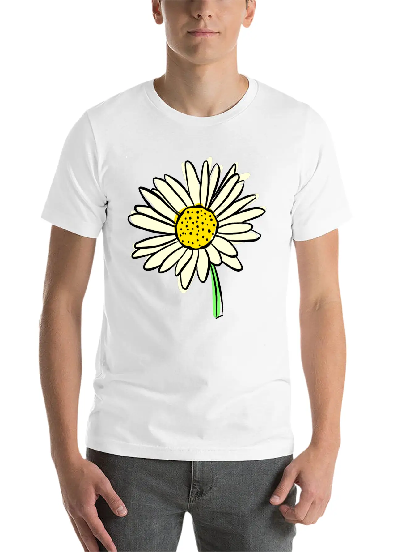Daisy Give Me Your Answer Do Essential Unisex Summer Tee – Soft Cotton Casual Fit