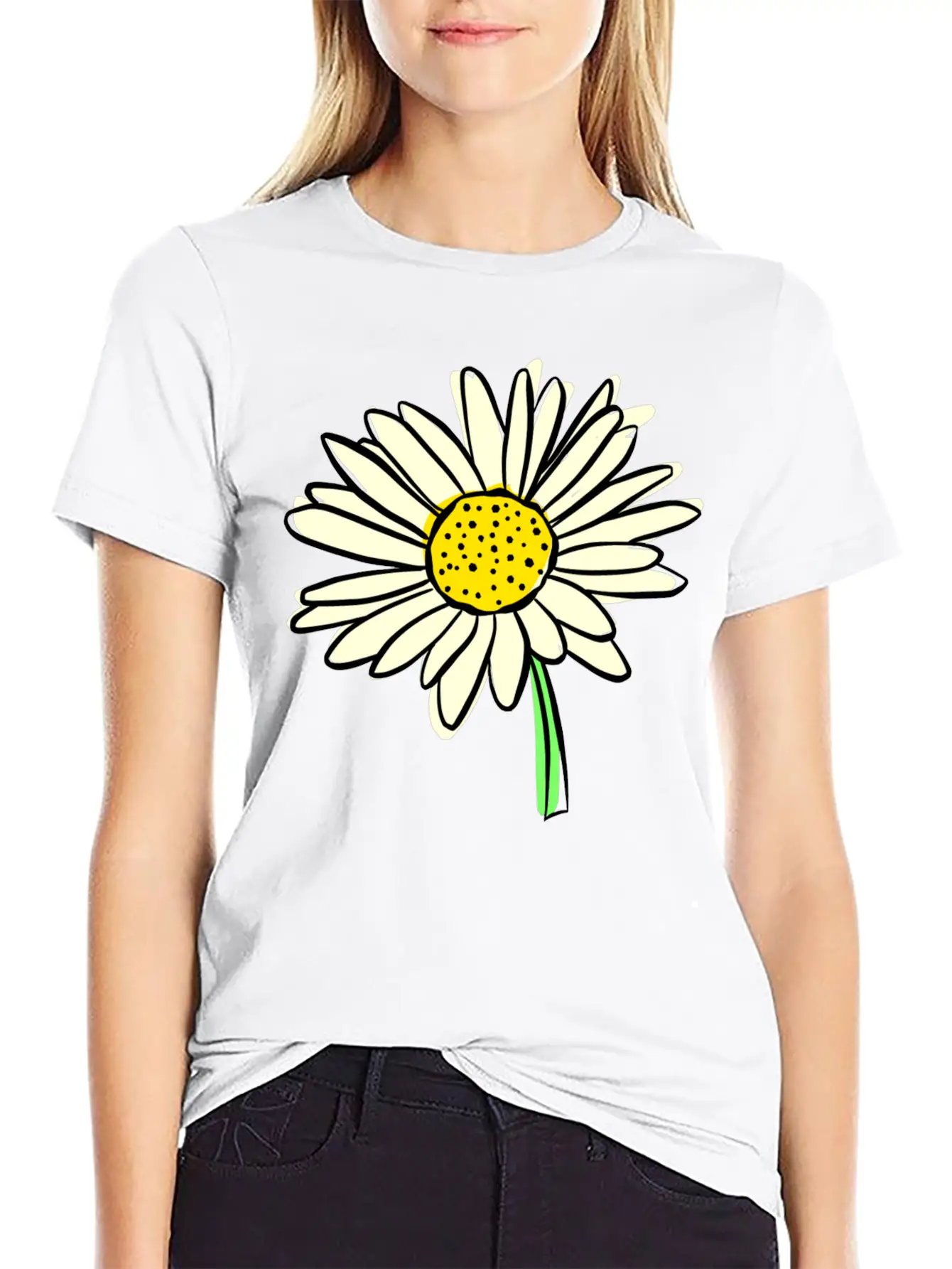 Daisy Give Me Your Answer Do Essential Unisex Summer Tee – Soft Cotton Casual Fit